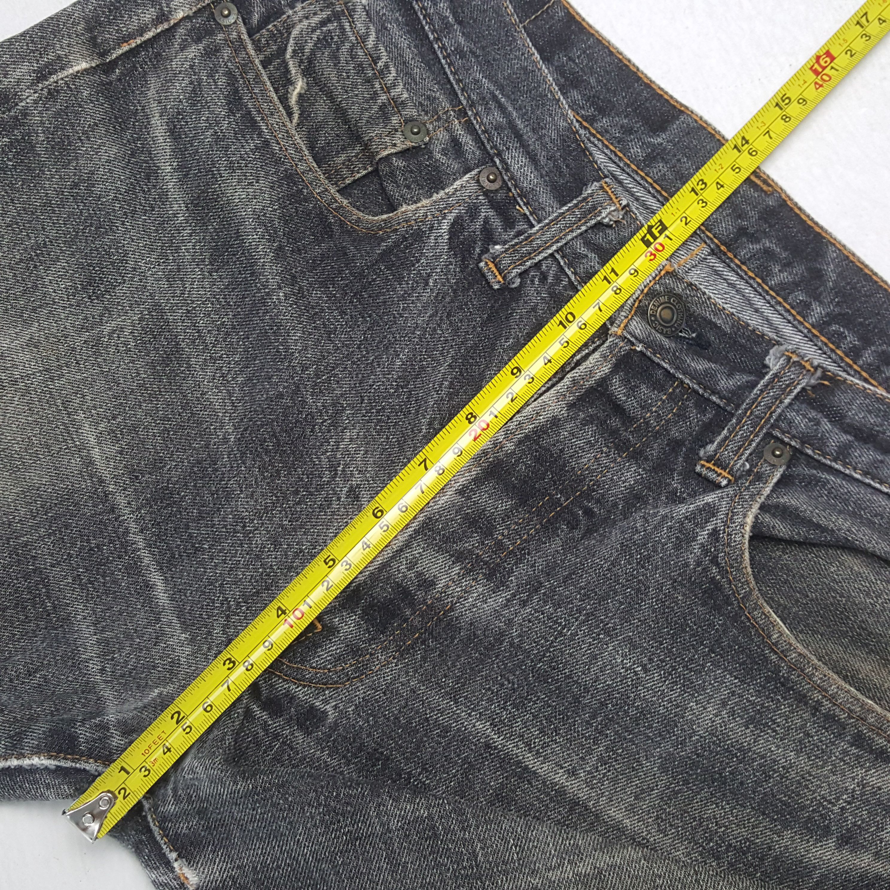 Denime Vintage Denime Japanese Brand Distressed Denim Jeans RR21 Size US 32 / EU 48 - 8 Thumbnail
