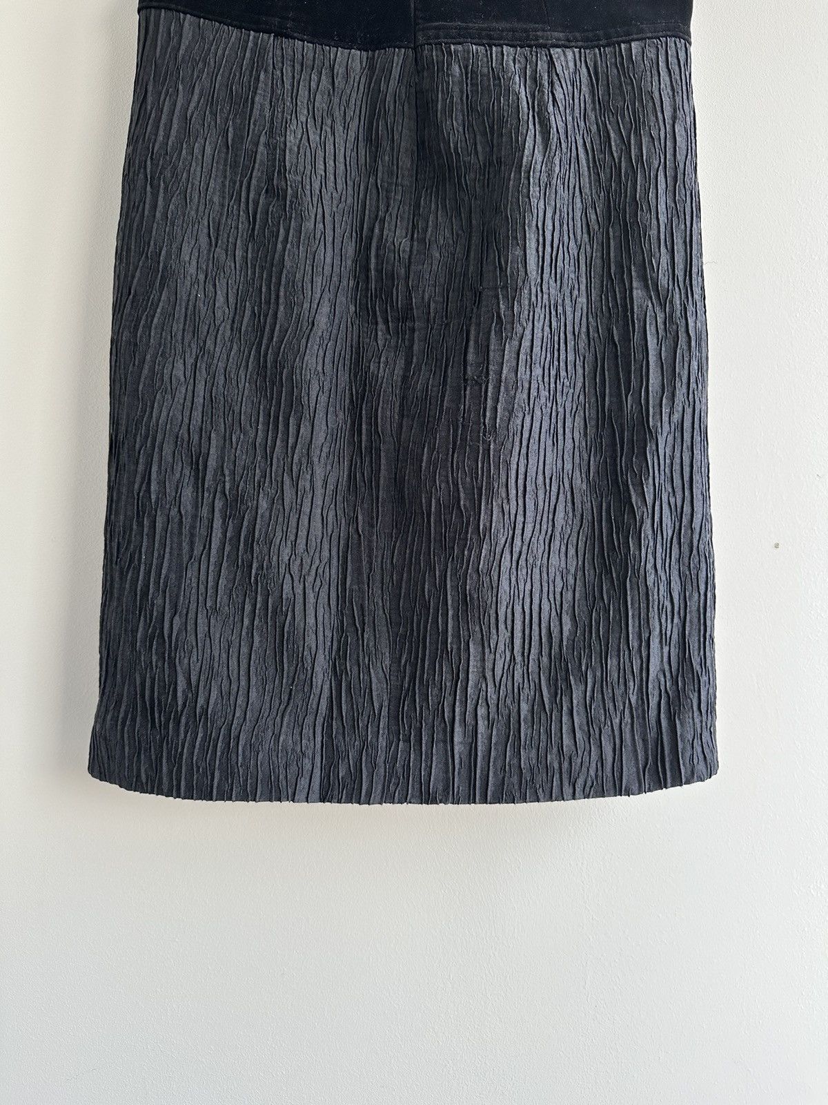 Escada Escada Margaretha Ley Black Silk Skirt Size 36 West Germany Size 25" / US 0 / IT 36 - 4 Thumbnail