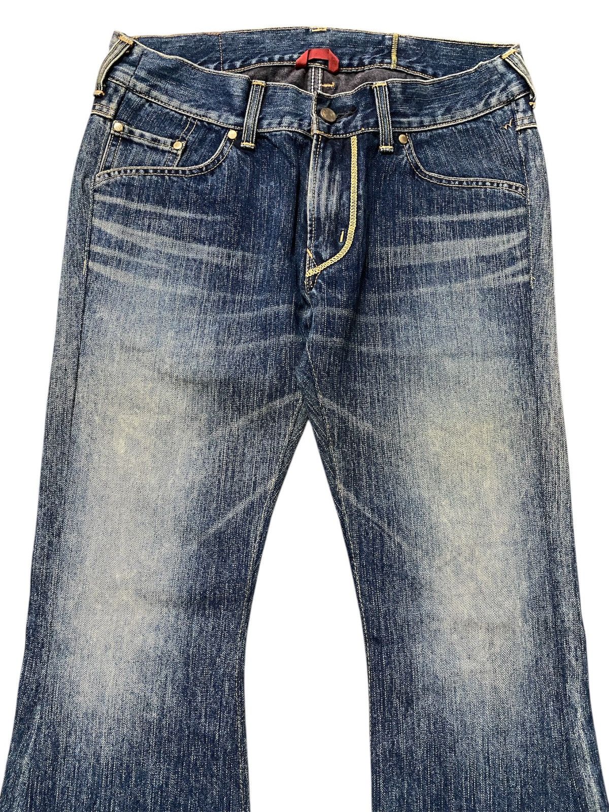 Edwin Flared Japan Edwin 503 ss Low Rise Skinny Flare🔥 Size US 31 - 5 Thumbnail