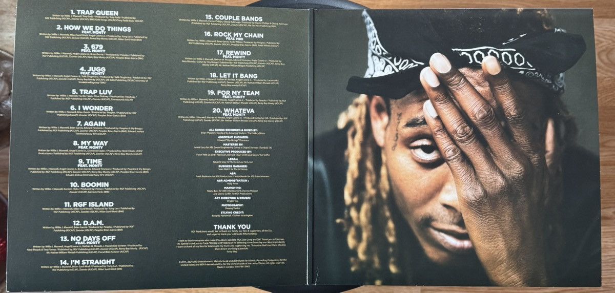 Delicious Vinyl × Other Fetty Wap Self Titled Vinyl Size ONE SIZE - 4 Thumbnail