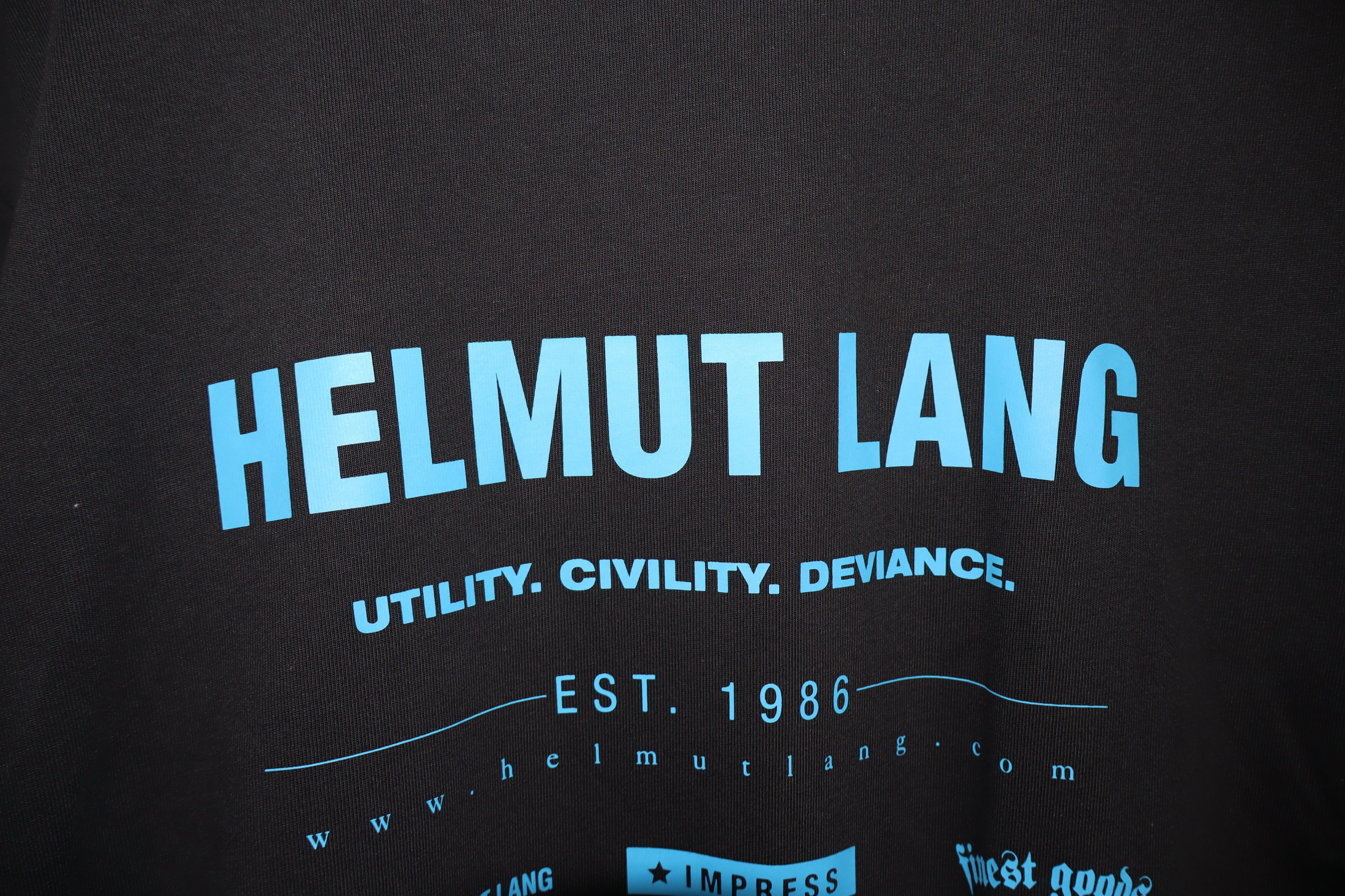 Helmut Lang Logo t-shirt Size US XXL / EU 58 / 5 - 5 Thumbnail