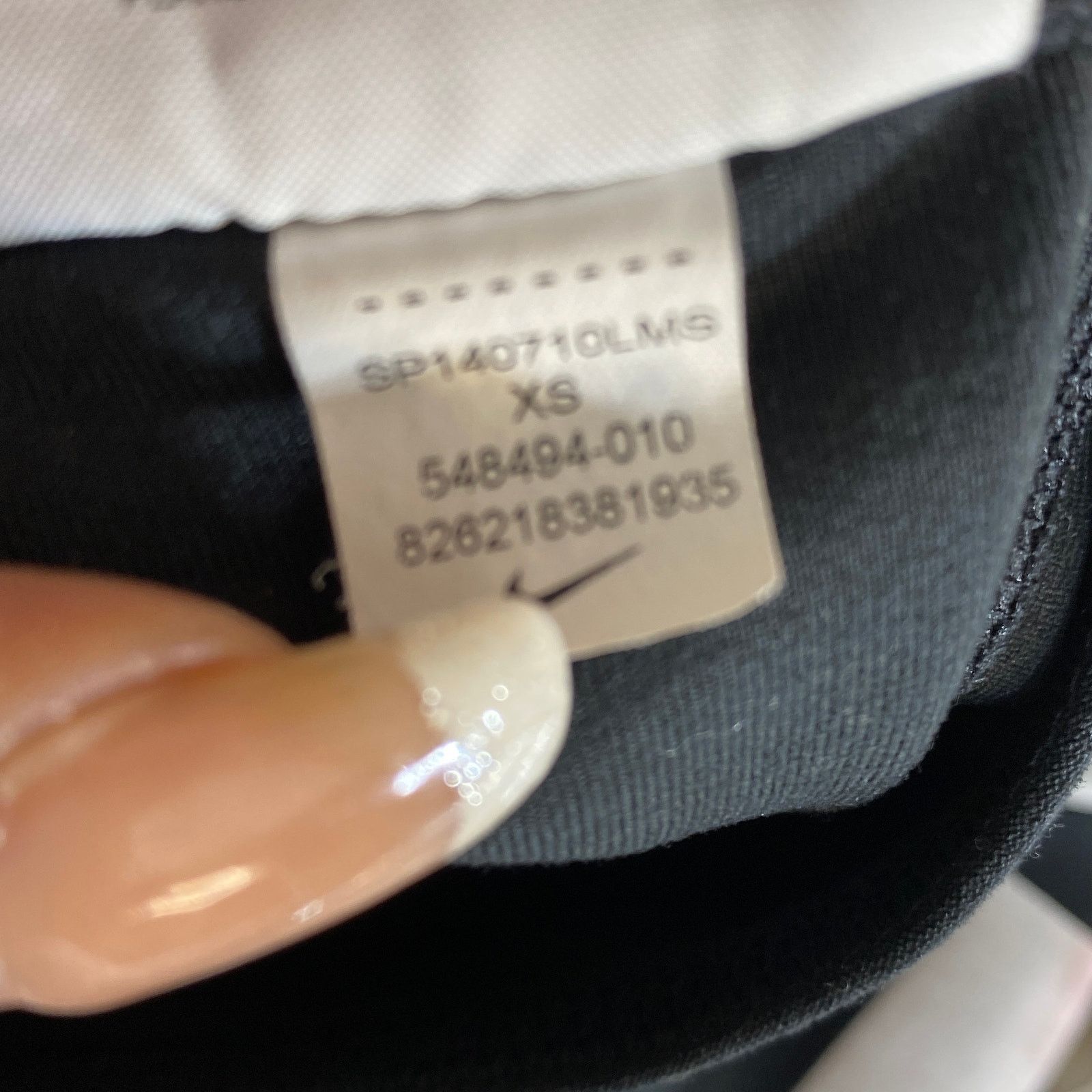 Nike Nike Dri-Fit Soul Cycle black cropped leggings XS Athletic Size 25" / US 0 / IT 36 - 10 Thumbnail