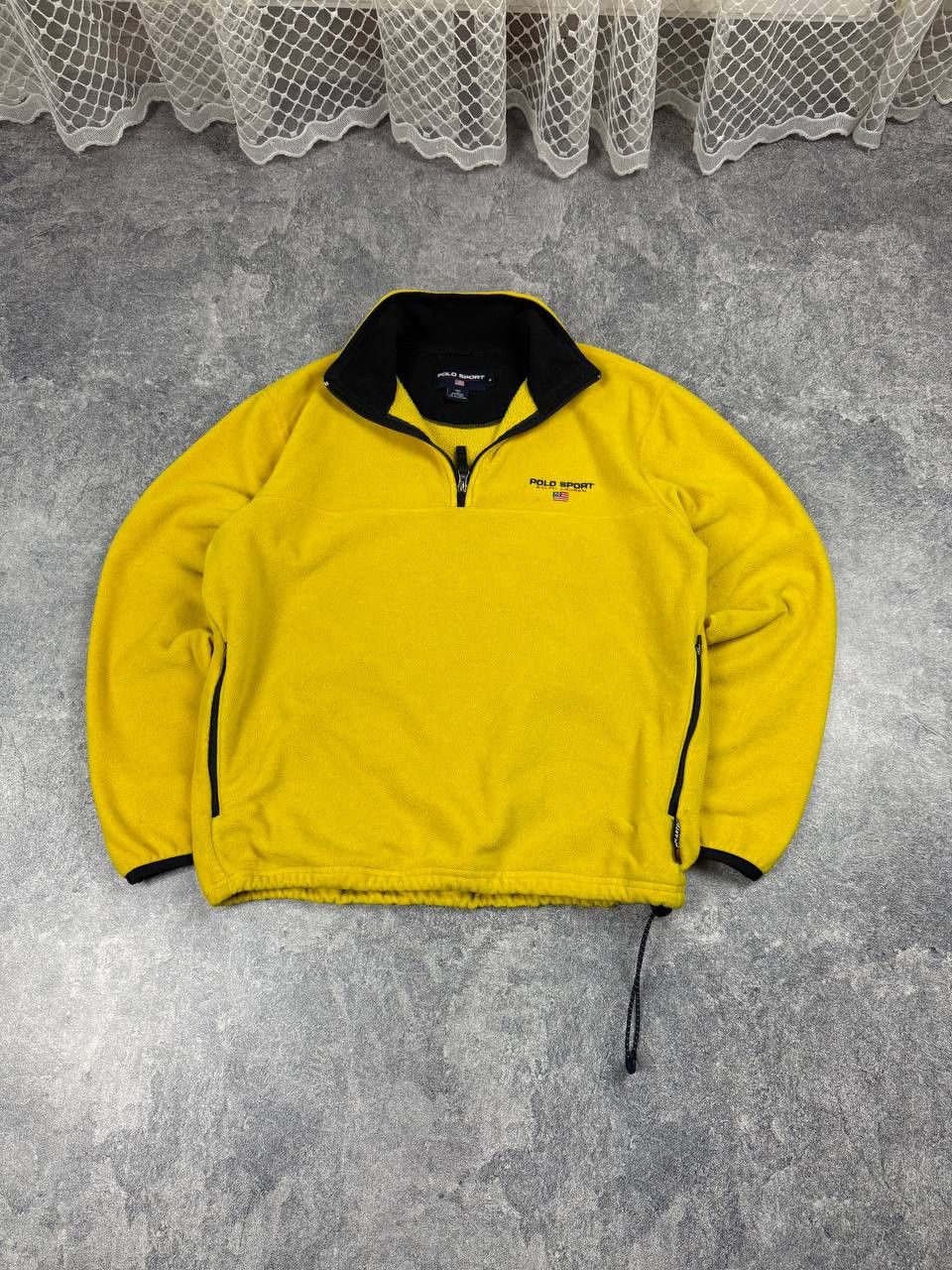 Polo Ralph Lauren Vintage Rare Fleece Polo Sport Ralph Lauren Polartec from 90 Size US M / EU 48-50 / 2 - 1 Thumbnail