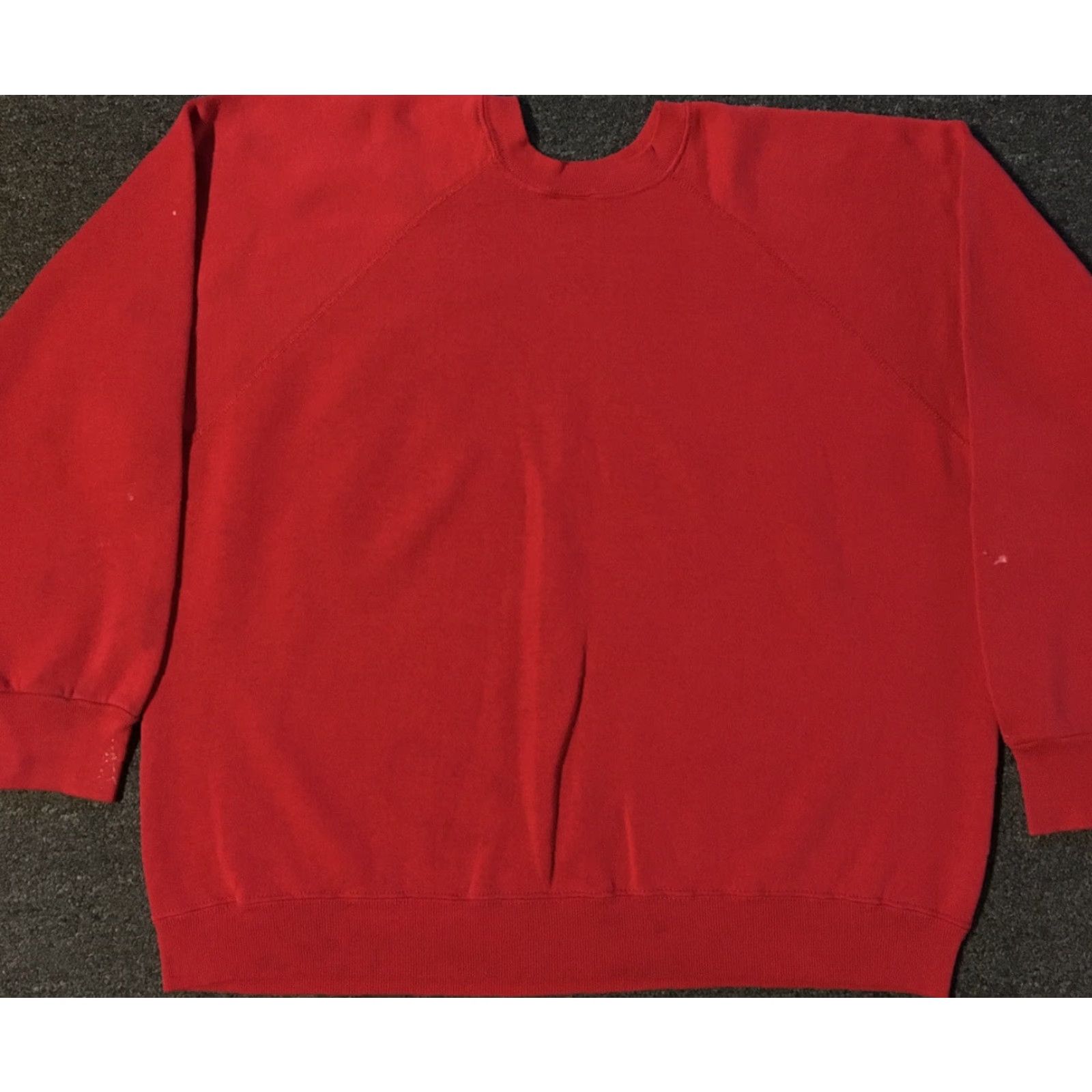 Vintage VINTAGE Who Gives A Sh*t Bear Sweatshirt M Red 80s 90s Humor Crude Boxy Animal USA Mens Pullover Capricious Punk Retro Battle-Ready Fun Size US M / EU 48-50 / 2 - 5 Thumbnail