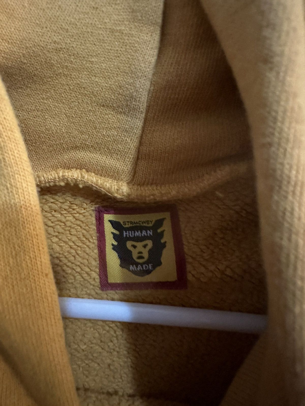 Human Made Human Made Heart Tsuriami Gold/Yellow Hoodie Size US L / EU 52-54 / 3 - 3 Thumbnail