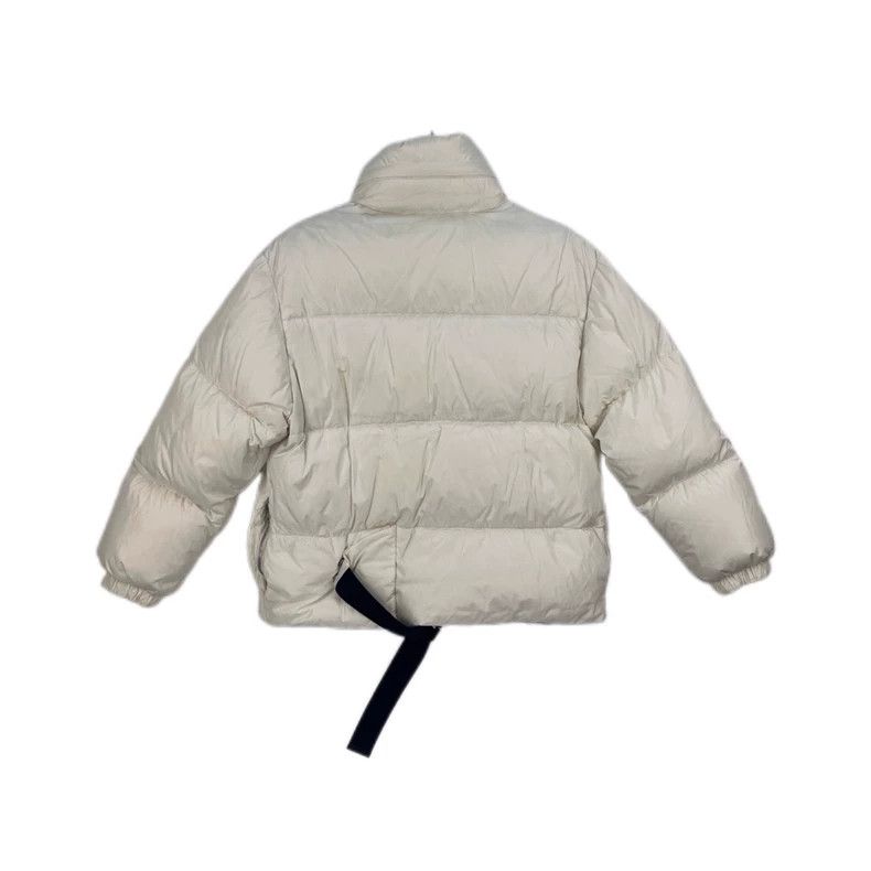 Prada Prada Size 38 White classic logo hidden hooded down jacket Size US XS / EU 42 / 0 - 2 Thumbnail