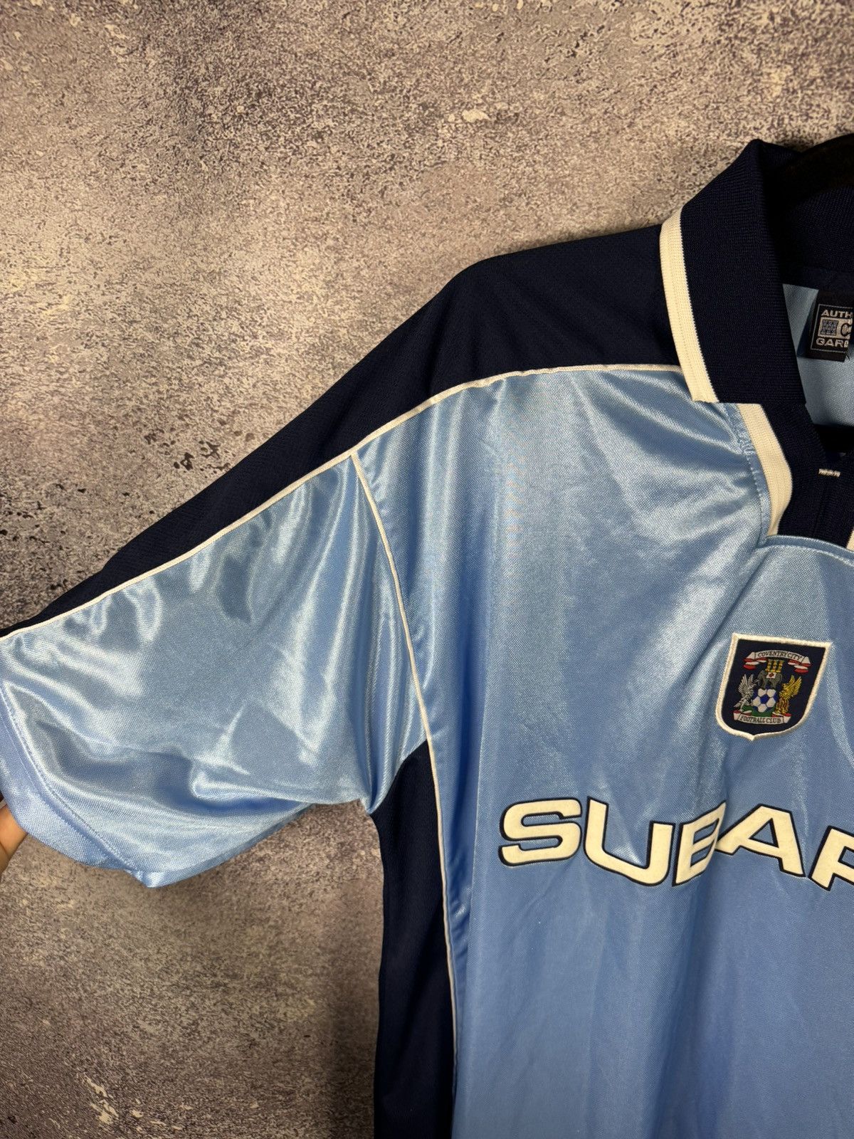 Vintage 90’s Vintage Coventry City 1999/00 Home Soccer Jersey Medium Size US XL / EU 56 / 4 - 9 Thumbnail