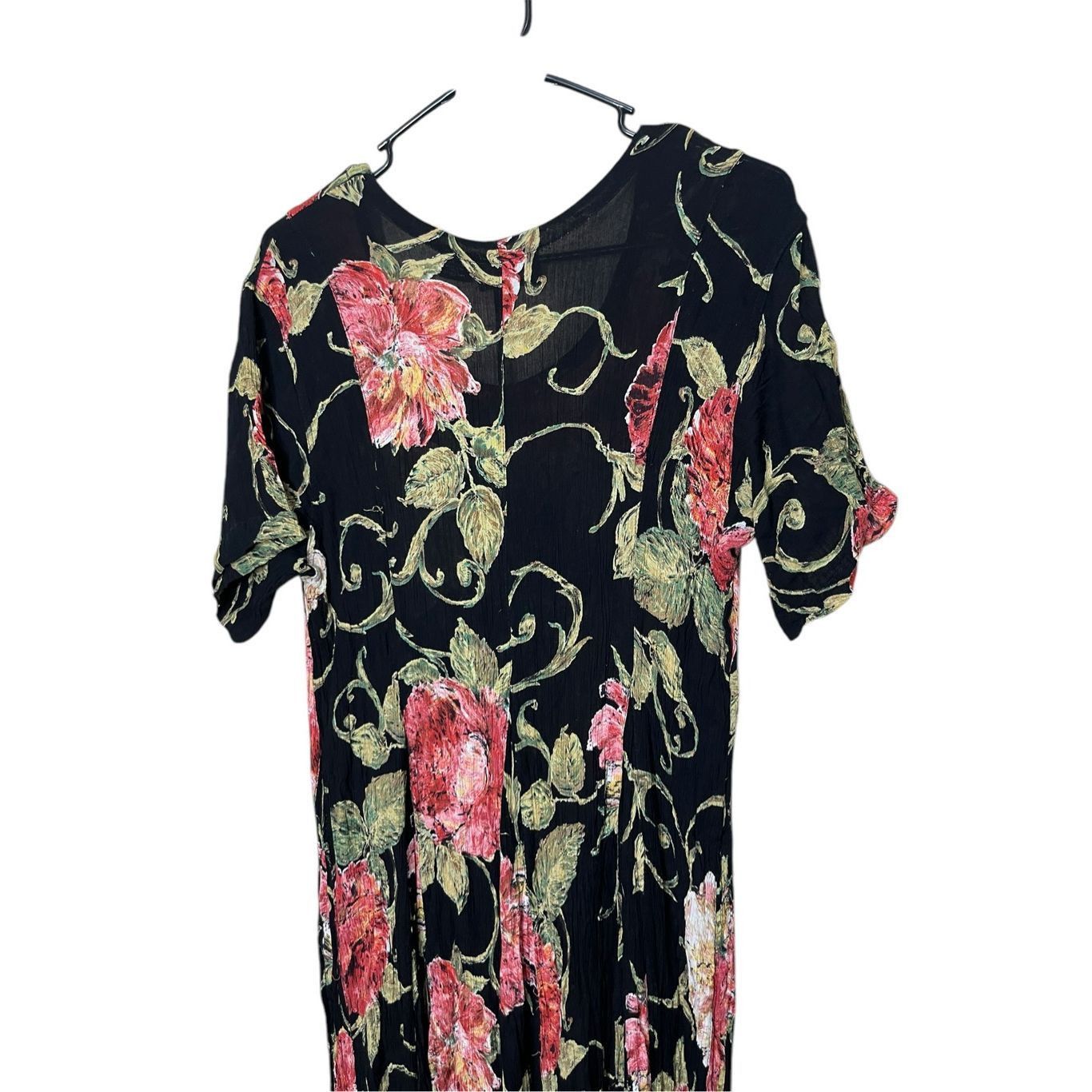 Other Vintage Nostalgia 90s Floral Print Midi Dress Size M Size M / US 6-8 / IT 42-44 - 6 Thumbnail