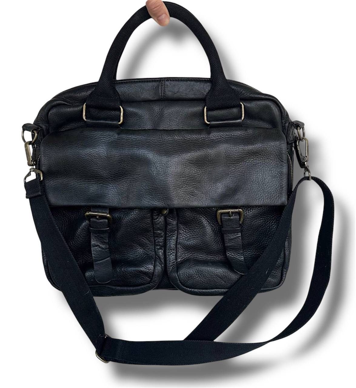 Leather Ted Baker 100% Genuine Leather Satchel Crossbody Work Bag Size ONE SIZE - 2 Thumbnail