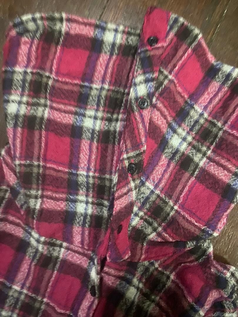 Flannel × Hysteric Glamour Hysteric glamour wool button up turtleneck shirt Size S / US 4 / IT 40 - 3 Thumbnail