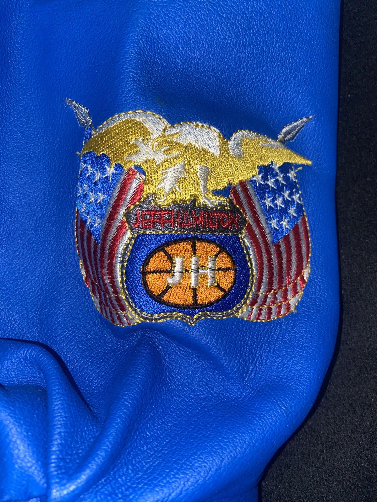 Jeff Hamilton Jeff Hamilton Eastern Conference NBA Varsity Jacket Size US XL / EU 56 / 4 - 4 Thumbnail