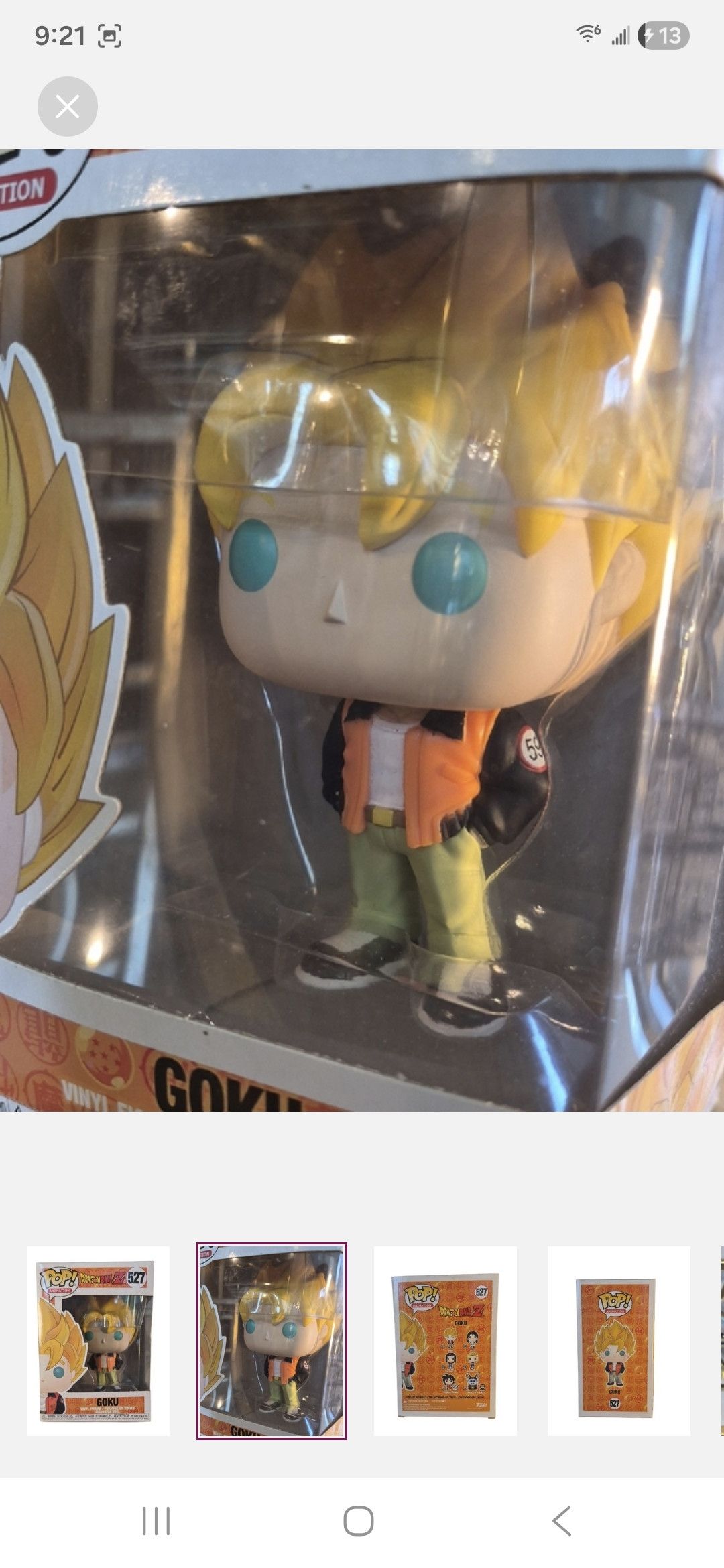 Other Funko × Dragon Ball Z Goku Funko Vinyl Figure Size ONE SIZE - 2 Thumbnail