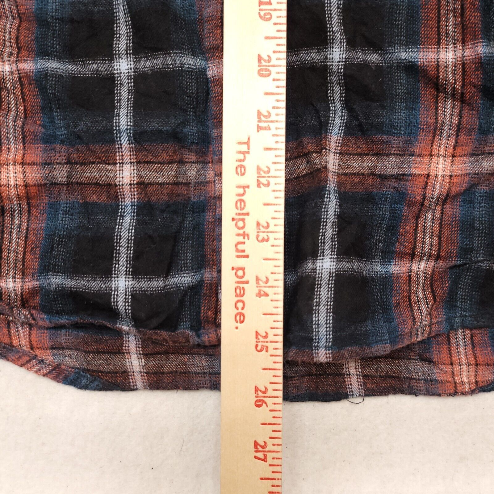 Arizona Jean Co. Arizona Jean Co Tartan Flannel Shirt Mens Size Large L Blue Size US L / EU 52-54 / 3 - 8 Thumbnail