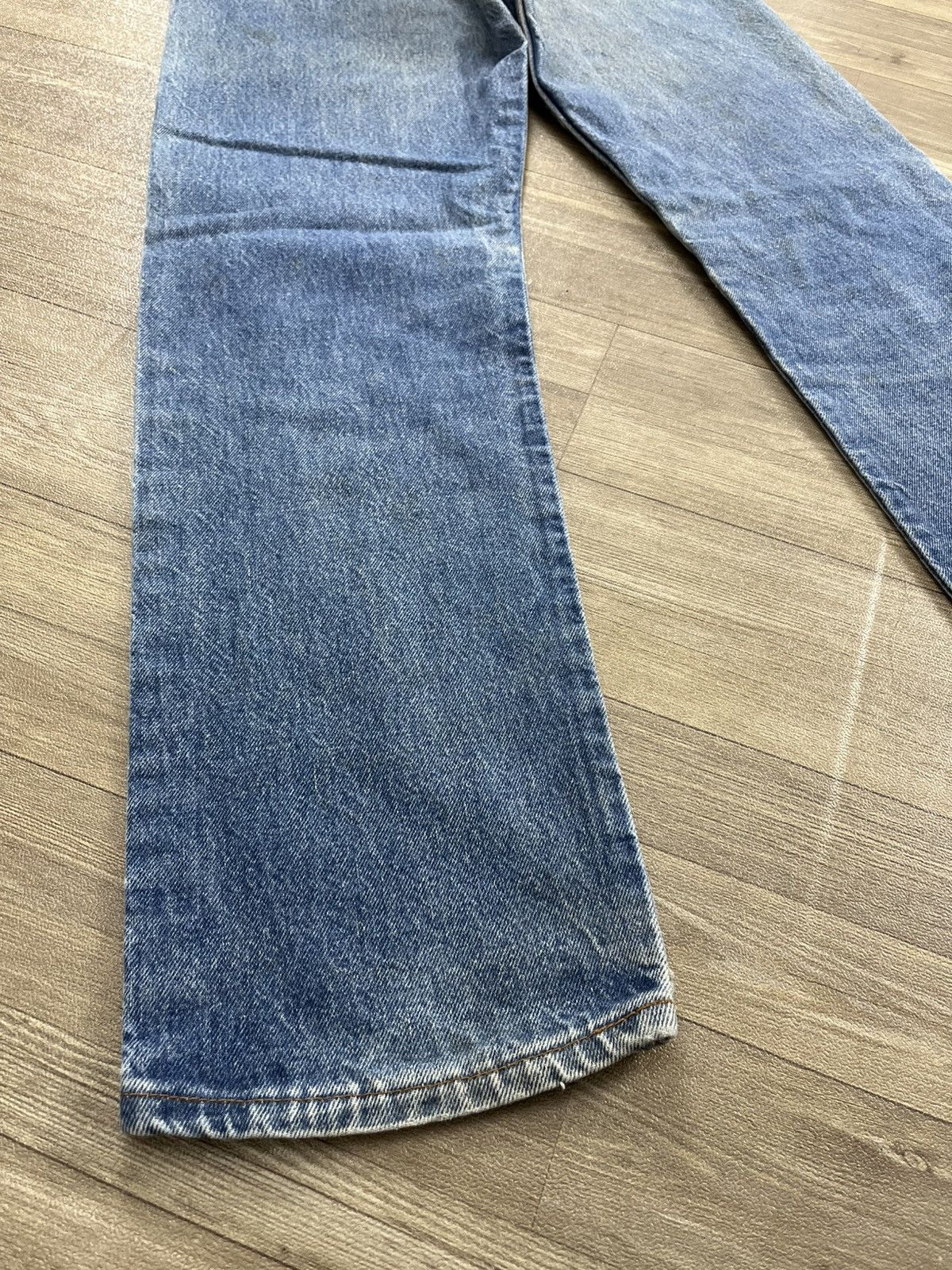 Levi's Vintage Clothing 🇺🇸1970s Vintage Levis 501 LVC 29x32 Distressed Blue Jeans Size US 29 - 19 Thumbnail
