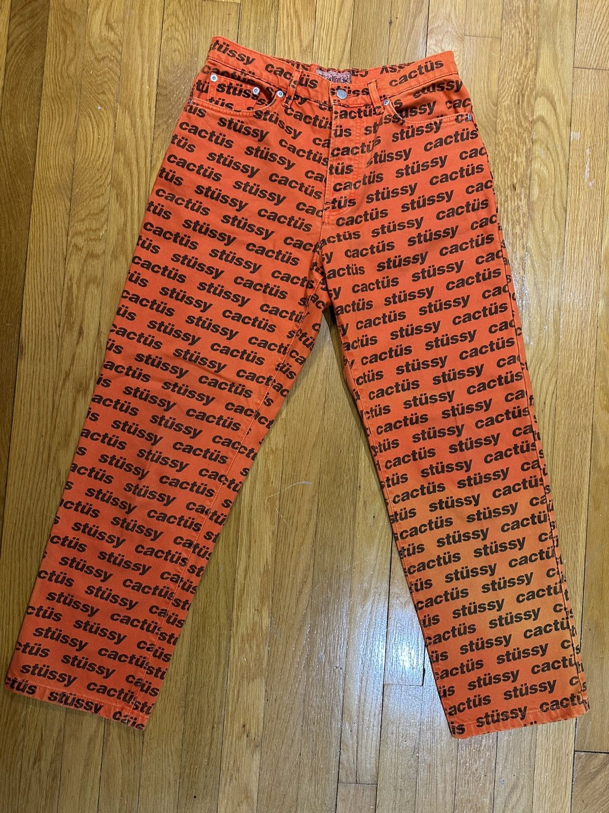 Cactus Plant Flea Market × Stussy Stussy X CPFM Big Ol’ Jean Size US 28 / EU 44 - 1 Thumbnail