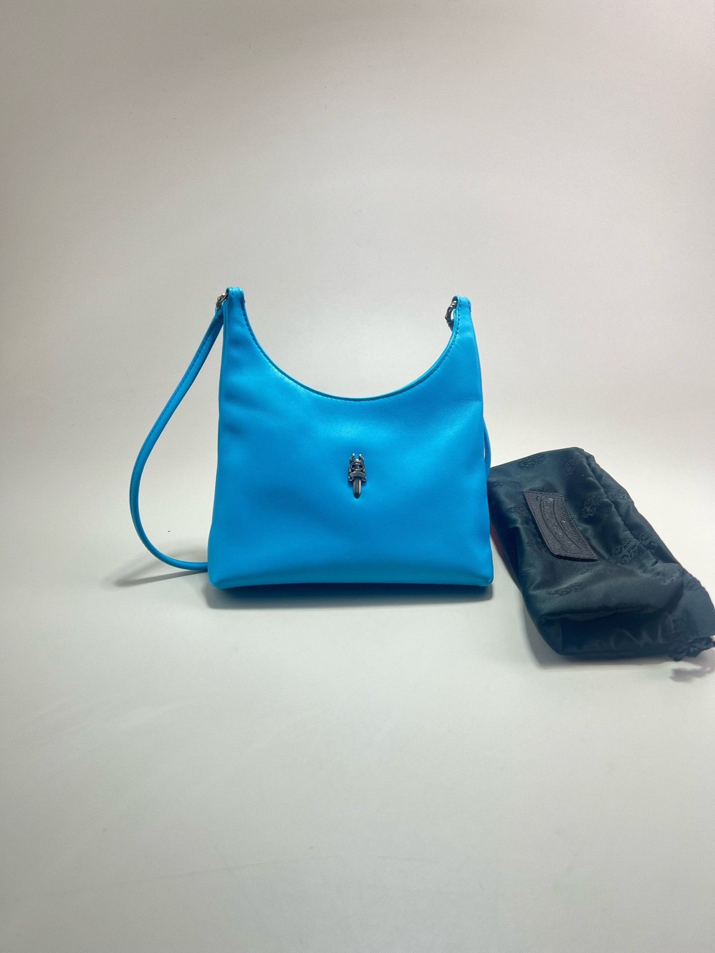 Chrome Hearts Chrome Hearts VIV Lake Blue Armpit Bag Size ONE SIZE - 1 Thumbnail