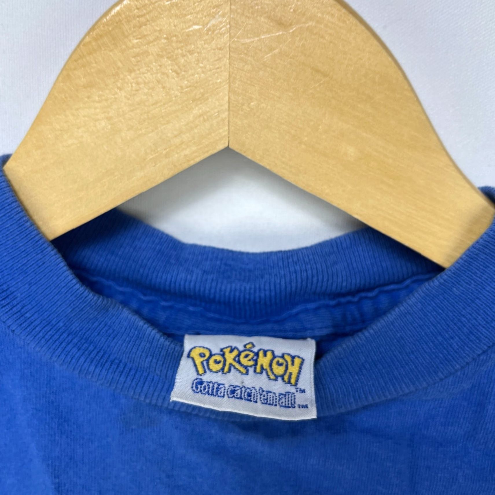Nintendo VINTAGE Pokemon Pikachu Nintendo T-Shirt XS Mens Blues 1999 Shirt Size US XS / EU 42 / 0 - 4 Thumbnail