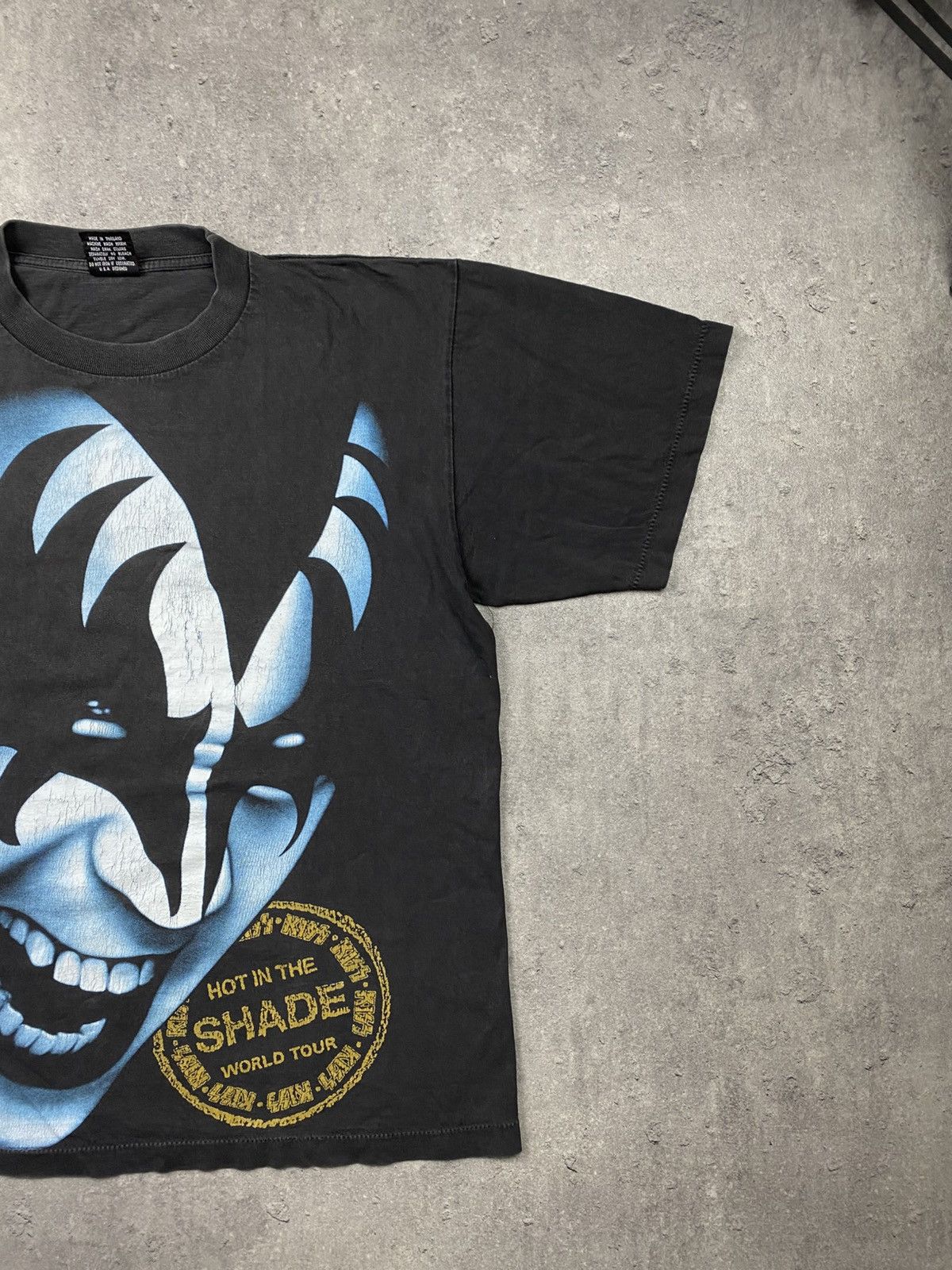 Japanese Brand × KISS × Vintage !!!RARE!!! Kiss t-shirt 1990 vintage avantgarde rok dripp Size US L / EU 52-54 / 3 - 3 Thumbnail