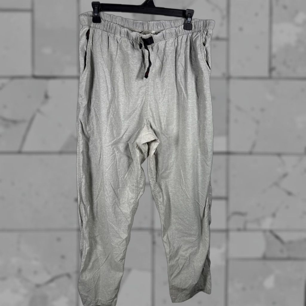 VINTAGE Gramicci Lightweight Pants Unisex XL Nylon Gray Hiking 30