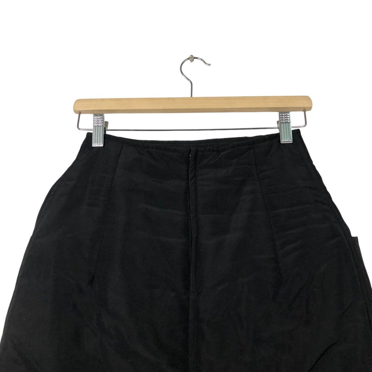 Yohji Yamamoto 🔥RICH BLACK MINI SHORT SKIRT Y’S YOHJI YAMAMOTO Size 26" / US 2 / IT 38 - 10 Thumbnail