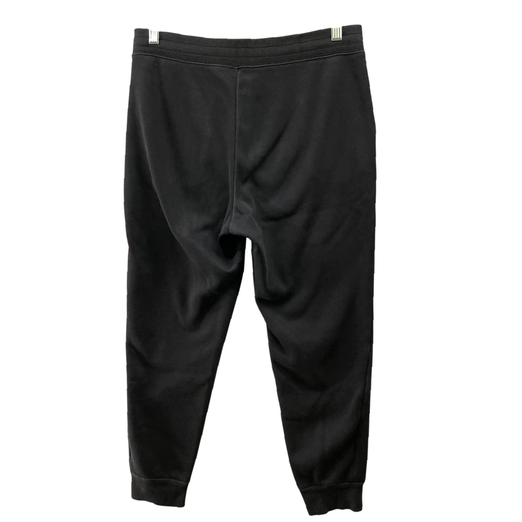 Uniqlo Uniqlo Jogger Sweatpants Womens L Black Drawstring Fleece Athletic Wear Tapered Inseam 24.5 in Stock Size 36" / US 14 / IT 50 - 2 Thumbnail