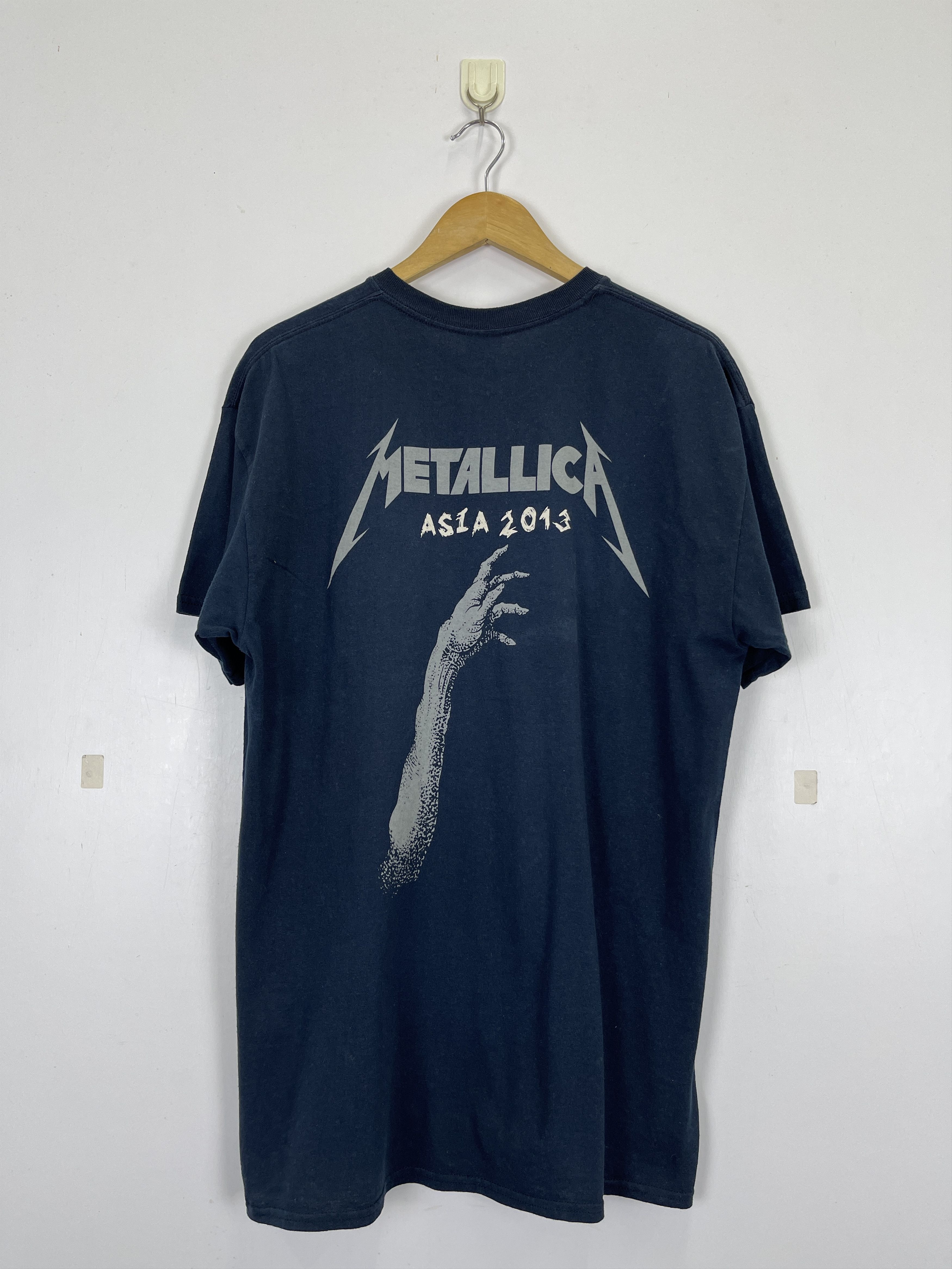 Metallica Tour Asia 2013 Tour T-Shirt TA0419 Short Sleeve T Shirts