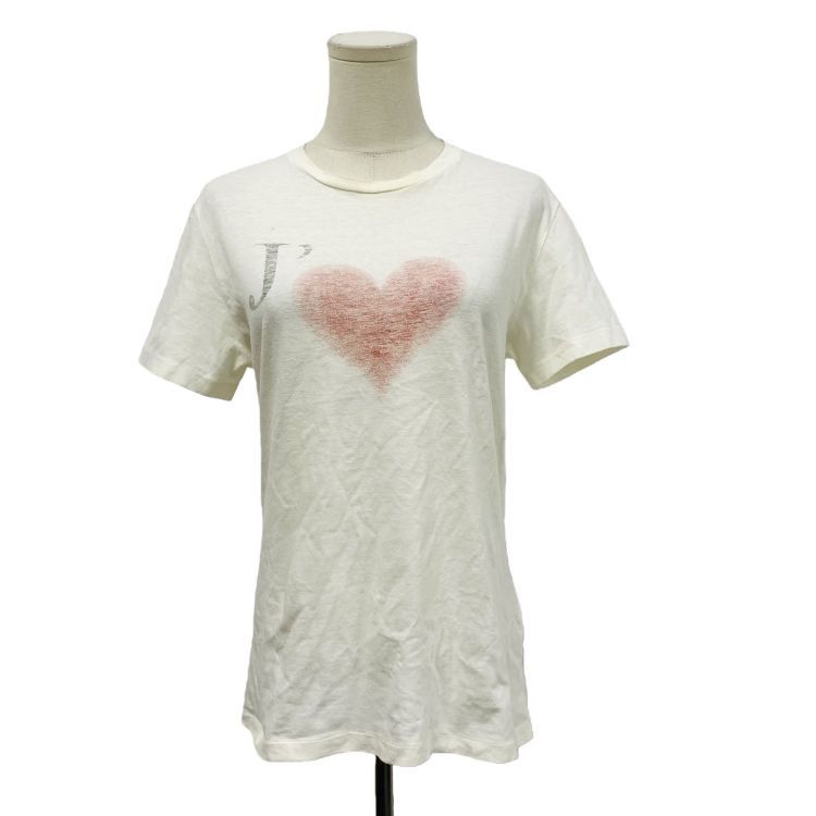 Dior Dior Je T'aime Heart Graphic T-Shirt White Size S Size S / US 4 / IT 40 - 1 Thumbnail