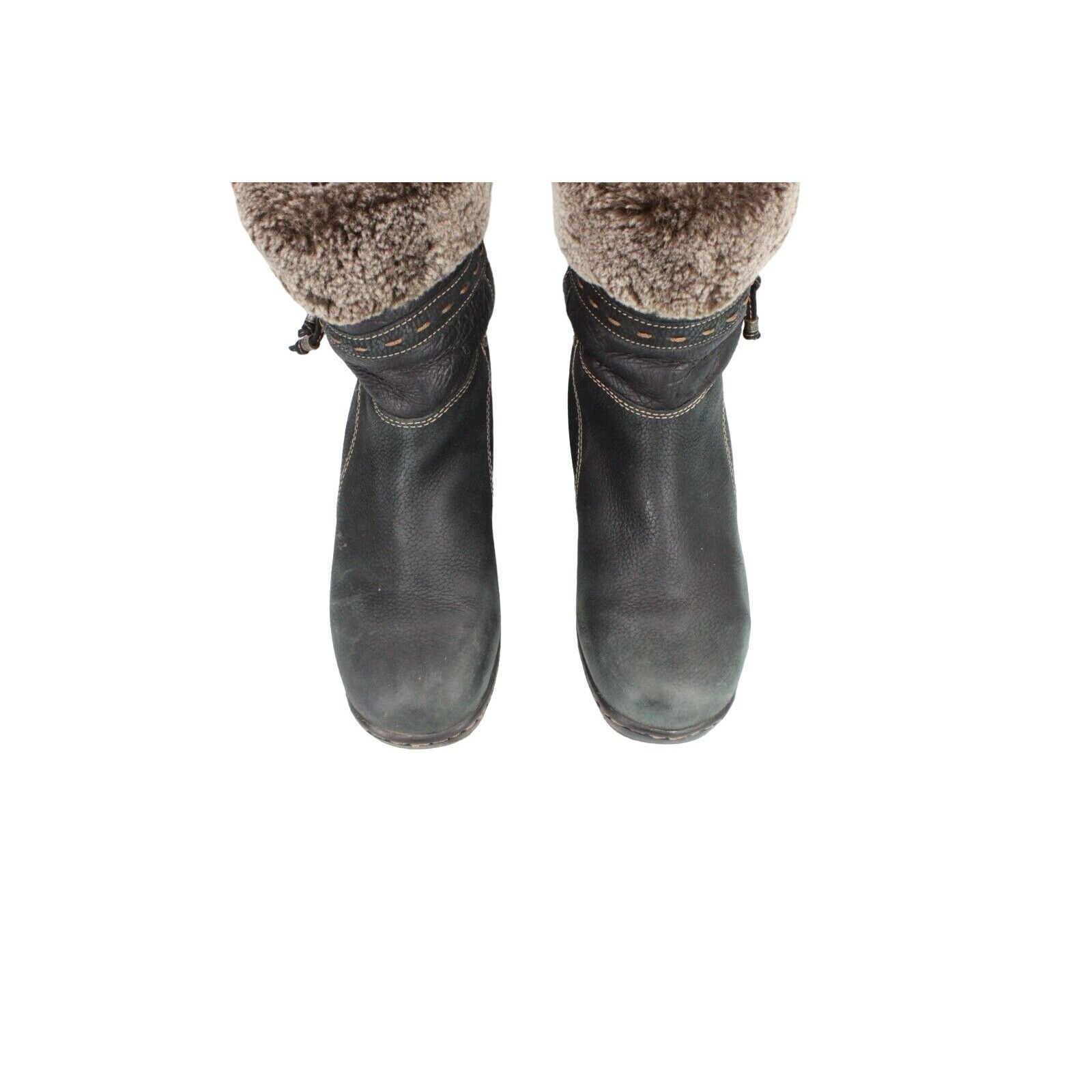 Blondo × Leather Blondo Women's Masym Mushroom Waterproof Fur Lined Boots Size US 8.5 / IT 38.5 - 5 Thumbnail
