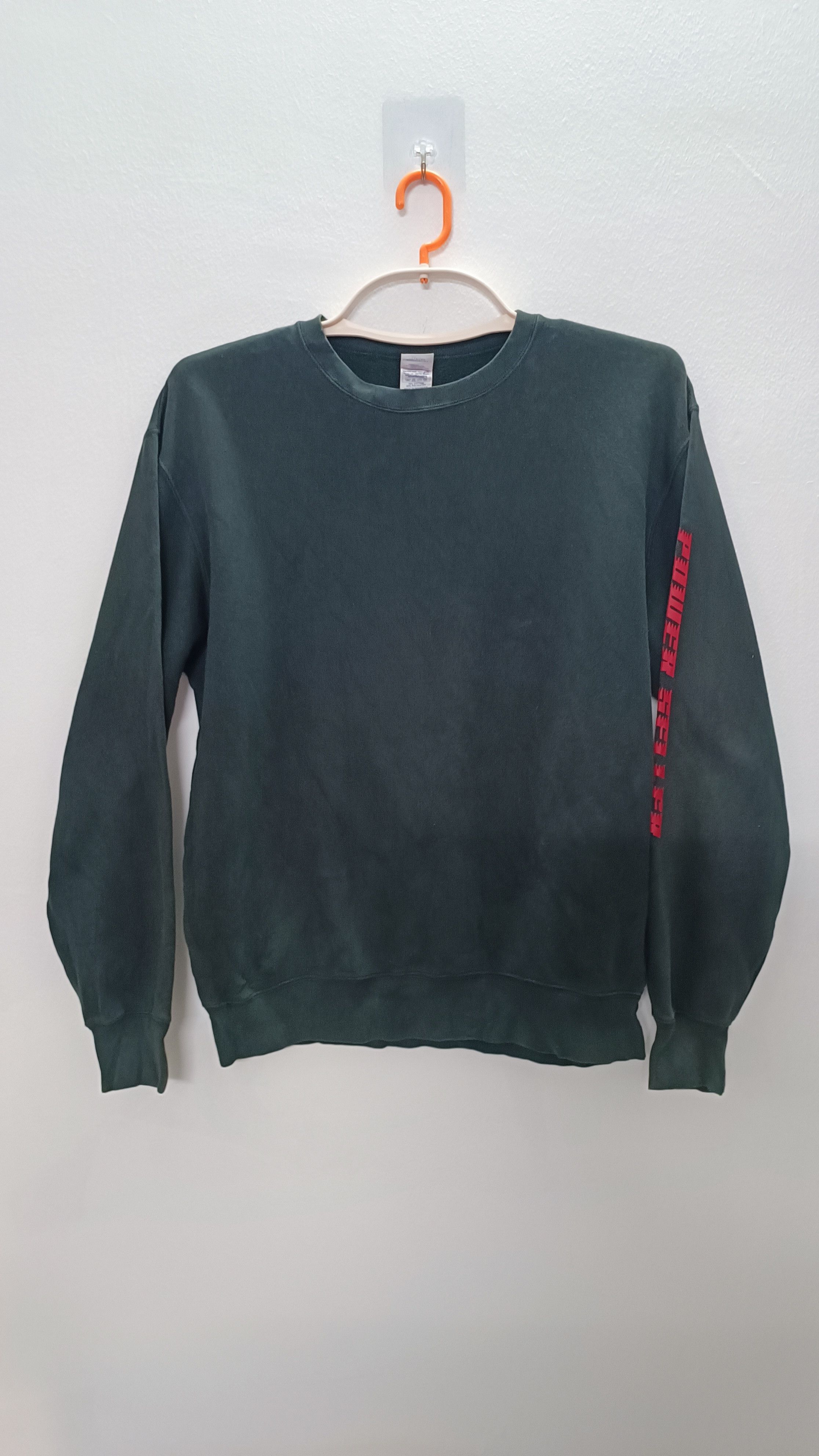 Japanese Brand × Vintage Vintage Look Japanese Power Seller Black Sweatshirts Size US XL / EU 56 / 4 - 1 Thumbnail