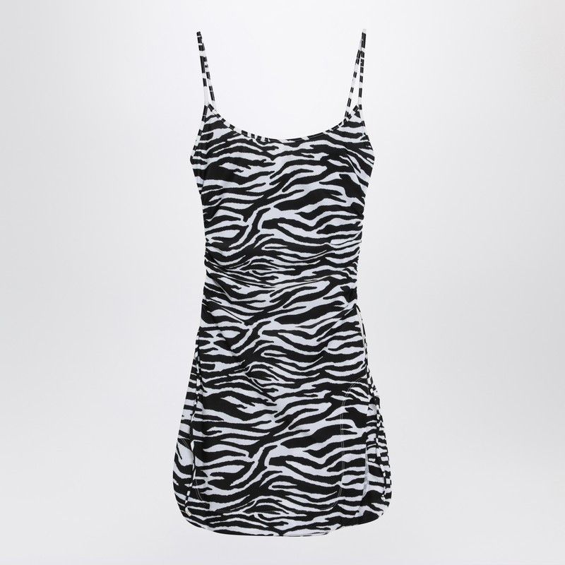 The Attico The Attico Zebra Beach Cover-Up In Stretch Fabric Size XS / US 0-2 / IT 36-38 - 1 Thumbnail