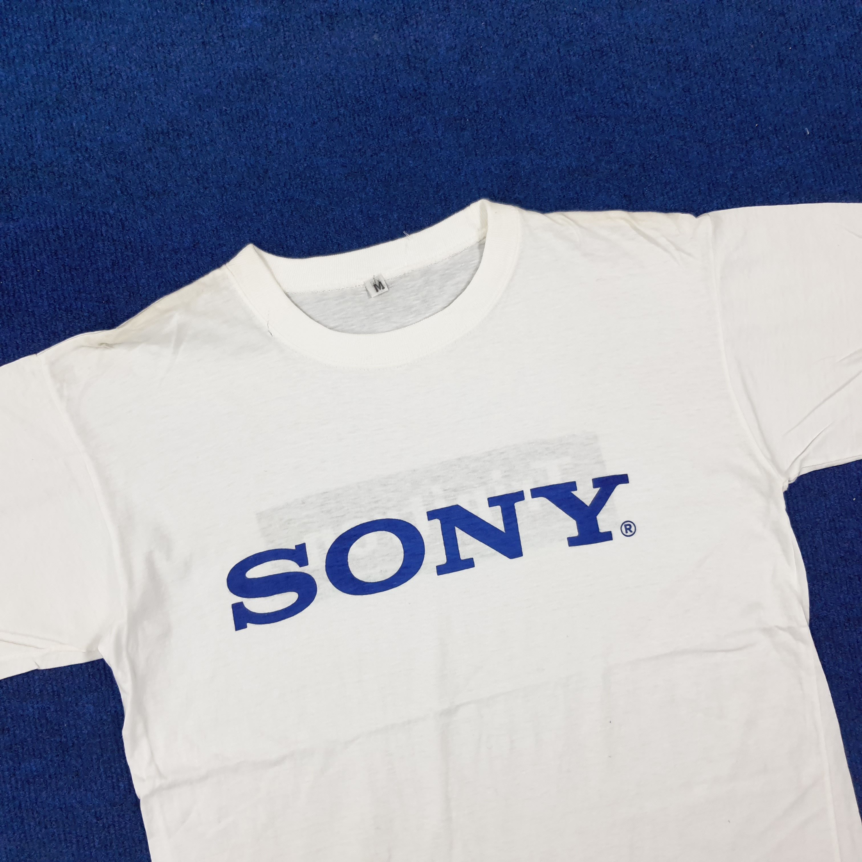 Japanese Brand × Sony × Vintage Vintage SONY Trinitron Spell Out Japanese Brand Tshirt Size US M / EU 48-50 / 2 - 2 Thumbnail