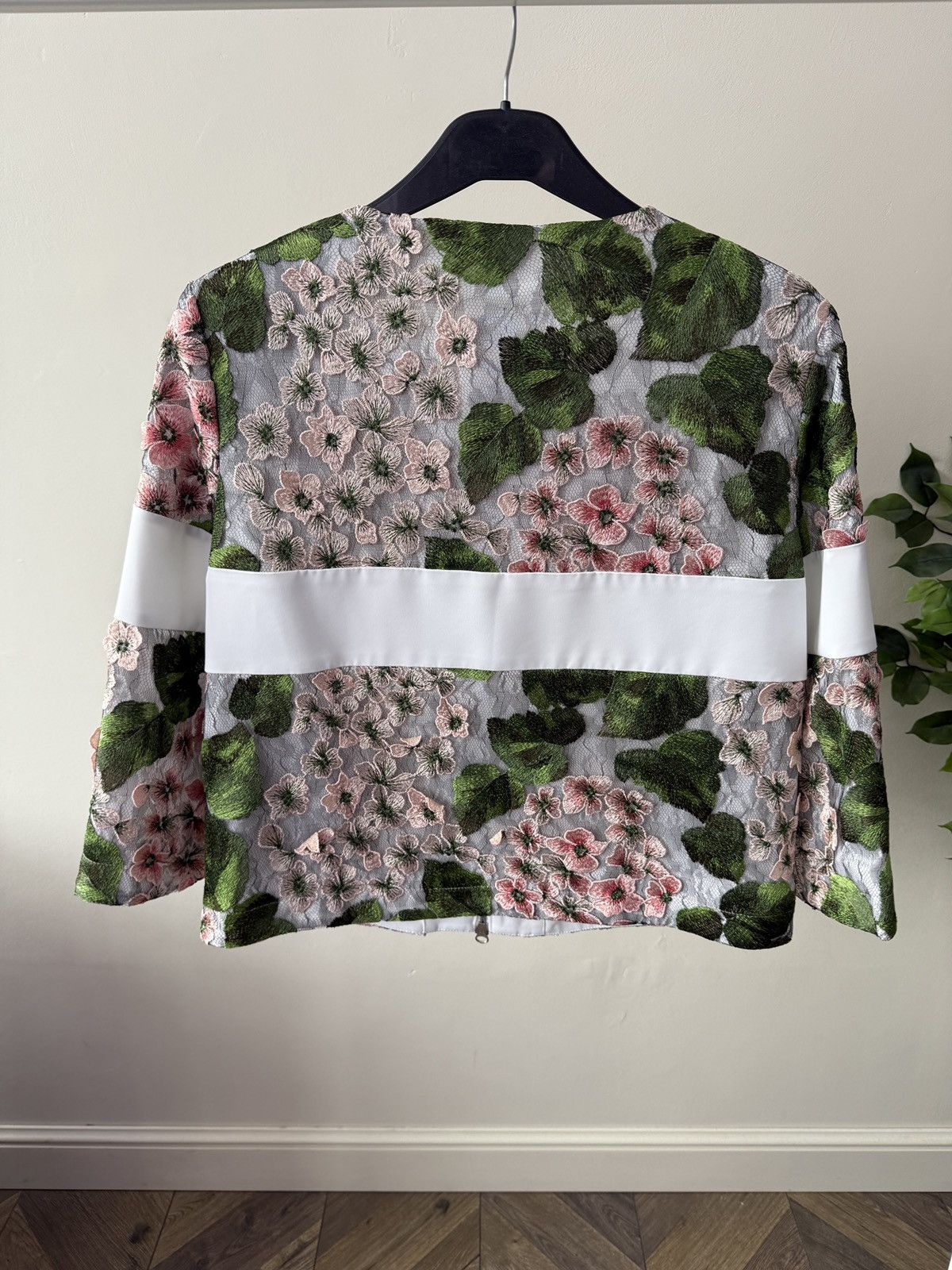 Other Vintage Sportalm Women Floral Embroidered Jacket Size M / US 6-8 / IT 42-44 - 7 Thumbnail