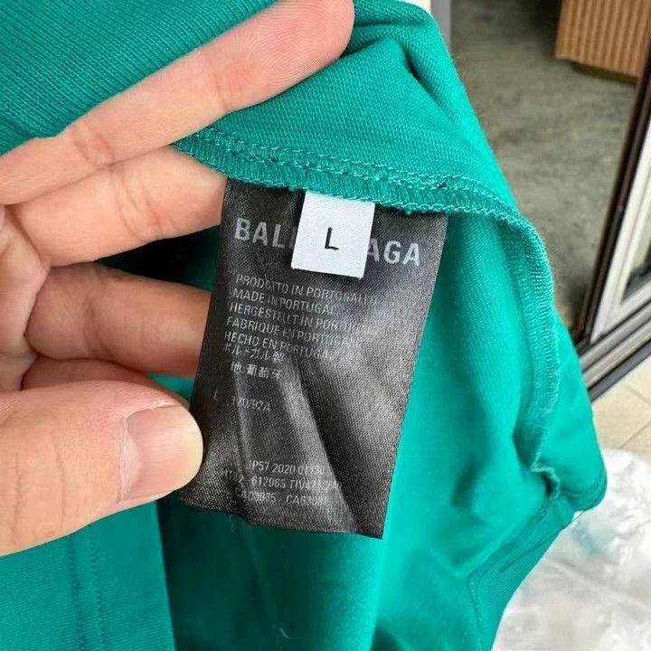 Balenciaga Balenciaga Lake Green Man Short Sleeve Size US L / EU 52-54 / 3 - 4 Thumbnail