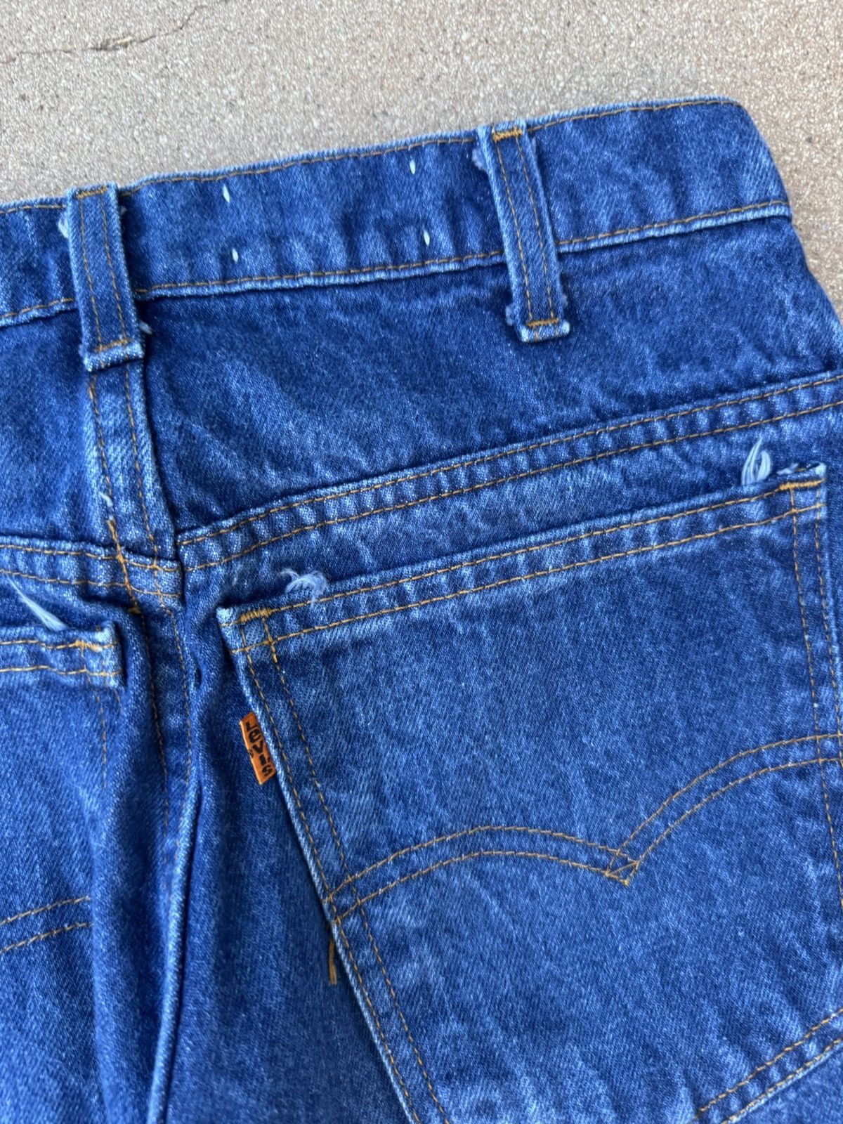Levi's Vtg 80’s Levi’s 646 Orange Tab Bellbottom Flare Jeans 29x31 Size US 29 - 8 Thumbnail