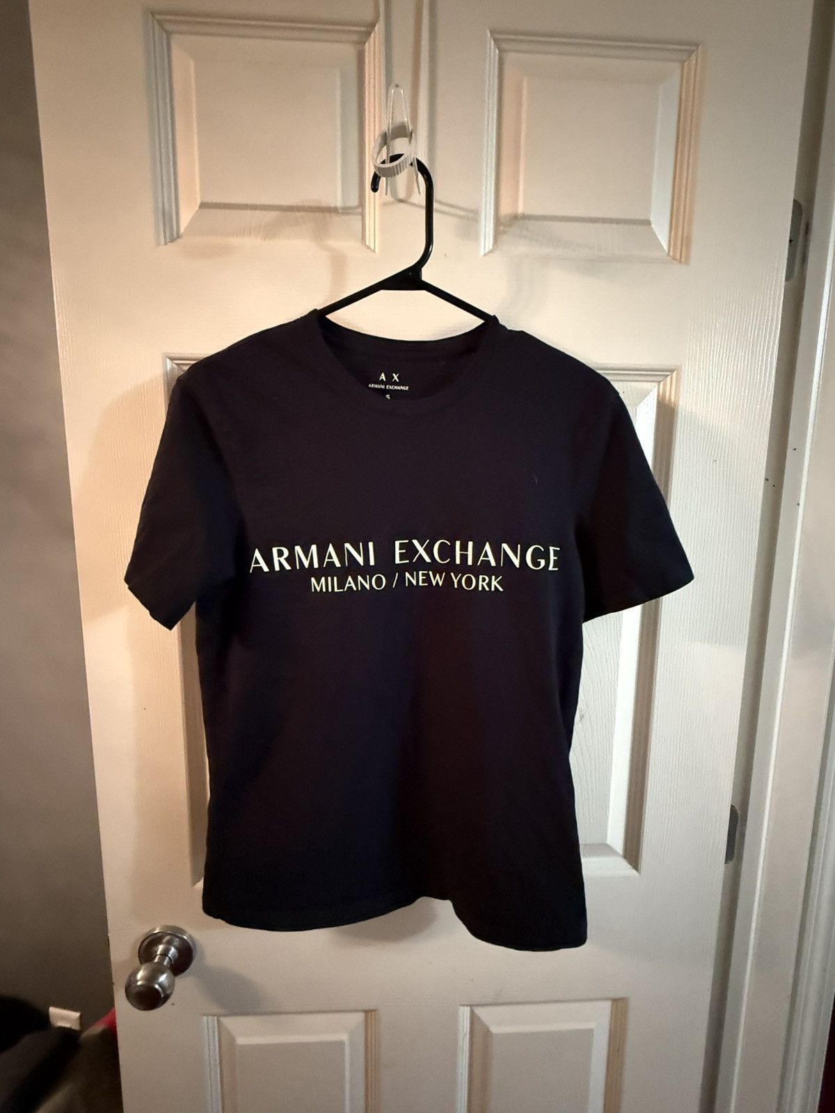 Armani Armani Navy Blue T shirt Size small Size US XS / EU 42 / 0 - 1 Thumbnail