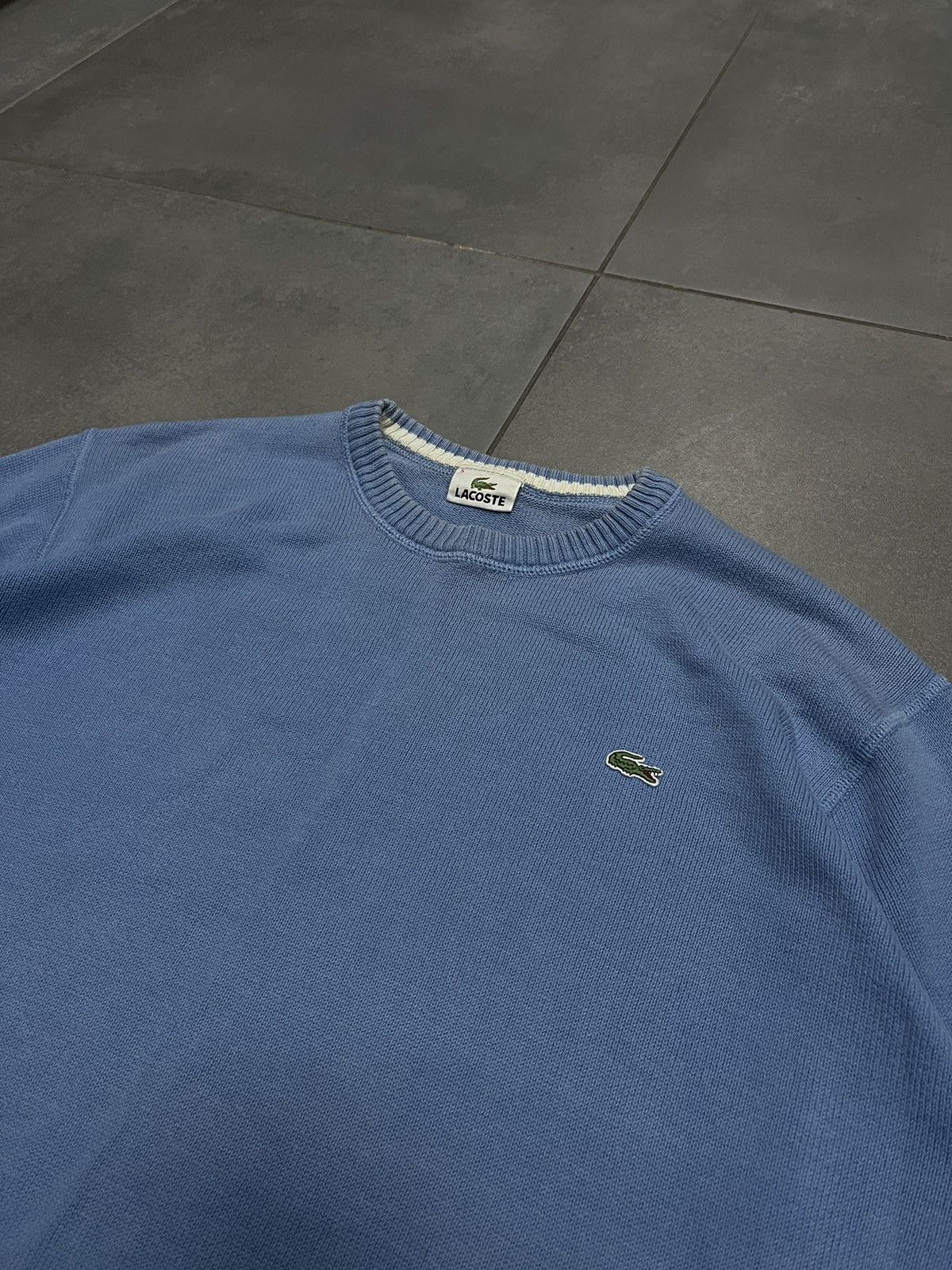 Lacoste × Vintage Sweater Vintage Lacoste Rare Size US XL / EU 56 / 4 - 3 Thumbnail