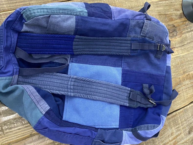 Greg Lauren greg lauren Collage old cloth bag 2506-Nextarrow Size ONE SIZE - 2 Thumbnail