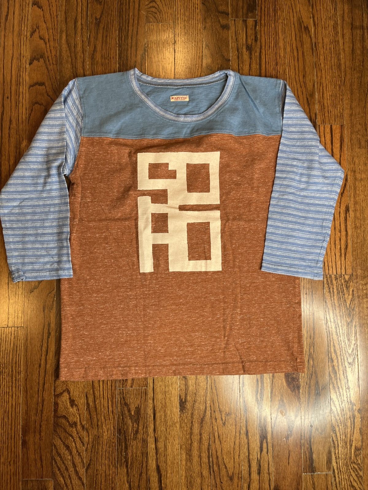Kapital Kapital Varsity 3/4 long sleeve Size US S / EU 44-46 / 1 - 1 Thumbnail