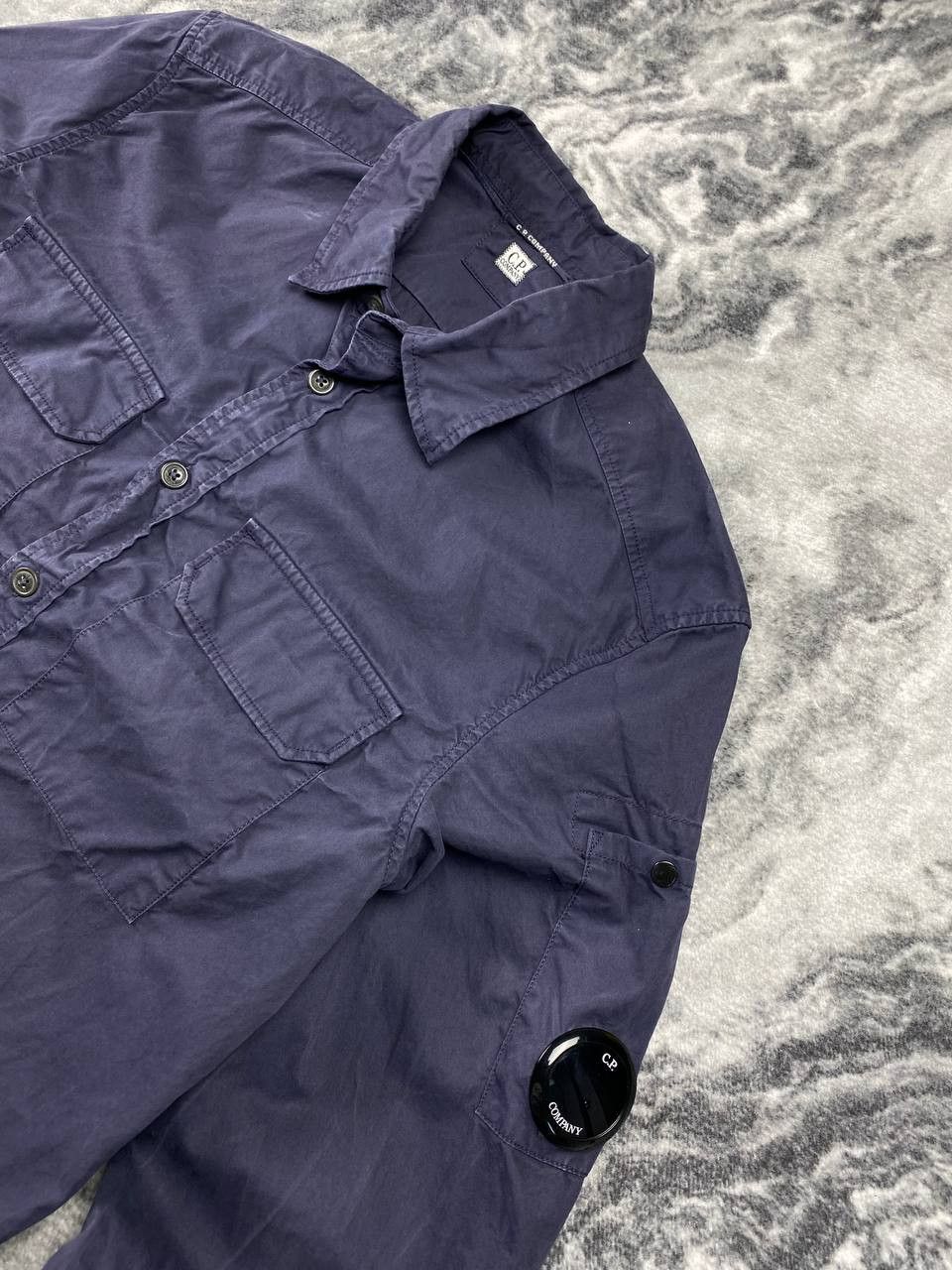 C.P. Company CP Company Shirt Button Up Goggle Pocket Long Sleeve Size US S / EU 44-46 / 1 - 2 Thumbnail