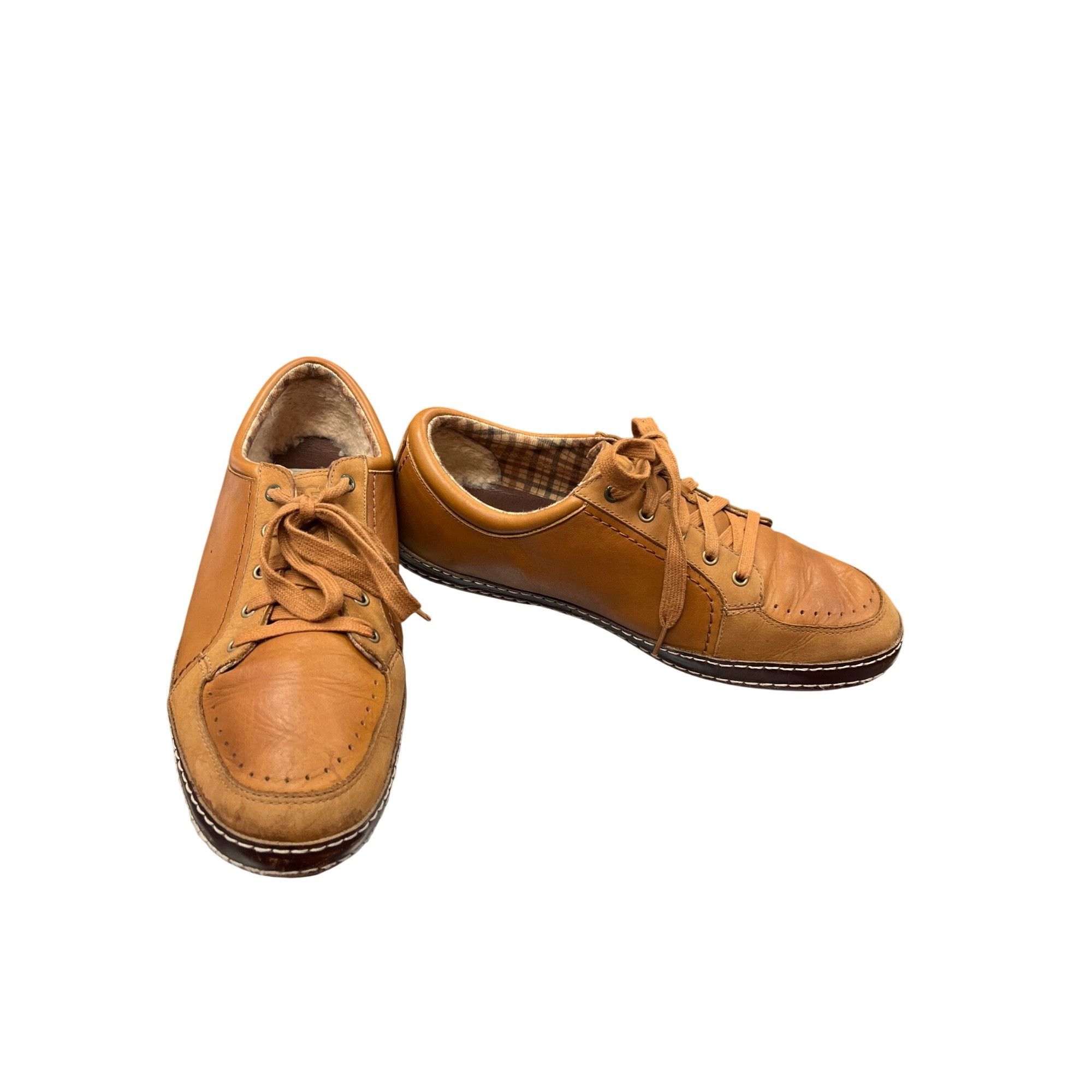 Ugg UGG Australia mens brown leather oxford sneaker hybrid shoes Size US 11 / EU 44 - 1 Thumbnail