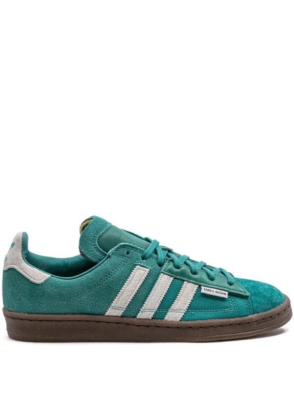 Adidas Darryl Brown x adidas Campus 80 Active Green Gum Size US 7 / EU 40 - 1 Thumbnail