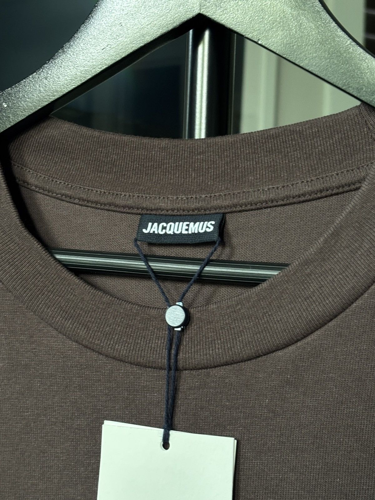 Jacquemus | Maraca Print Mocha Brown Logo Graphic Tee, Men's (Size Xxl) — image 6 of 6