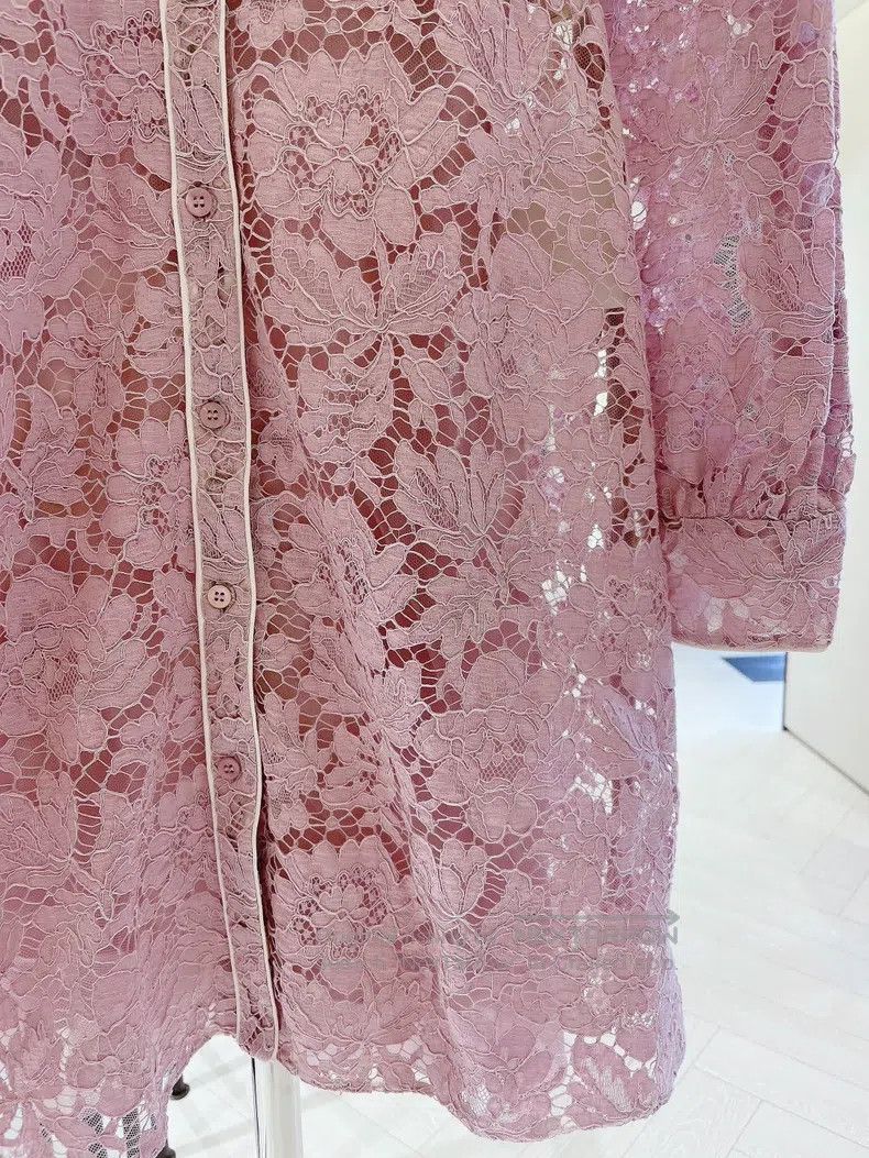 Valentino Valentino Lace shirt dress Size S / US 4 / IT 40 - 4 Thumbnail
