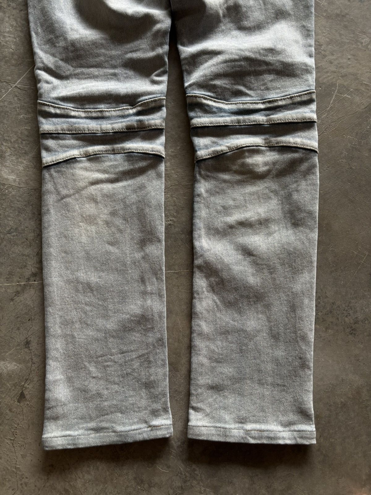 Hysteric Glamour IN THE ATTIC biker pant denim sashiko japanese balmain style Size US 29 - 20 Thumbnail