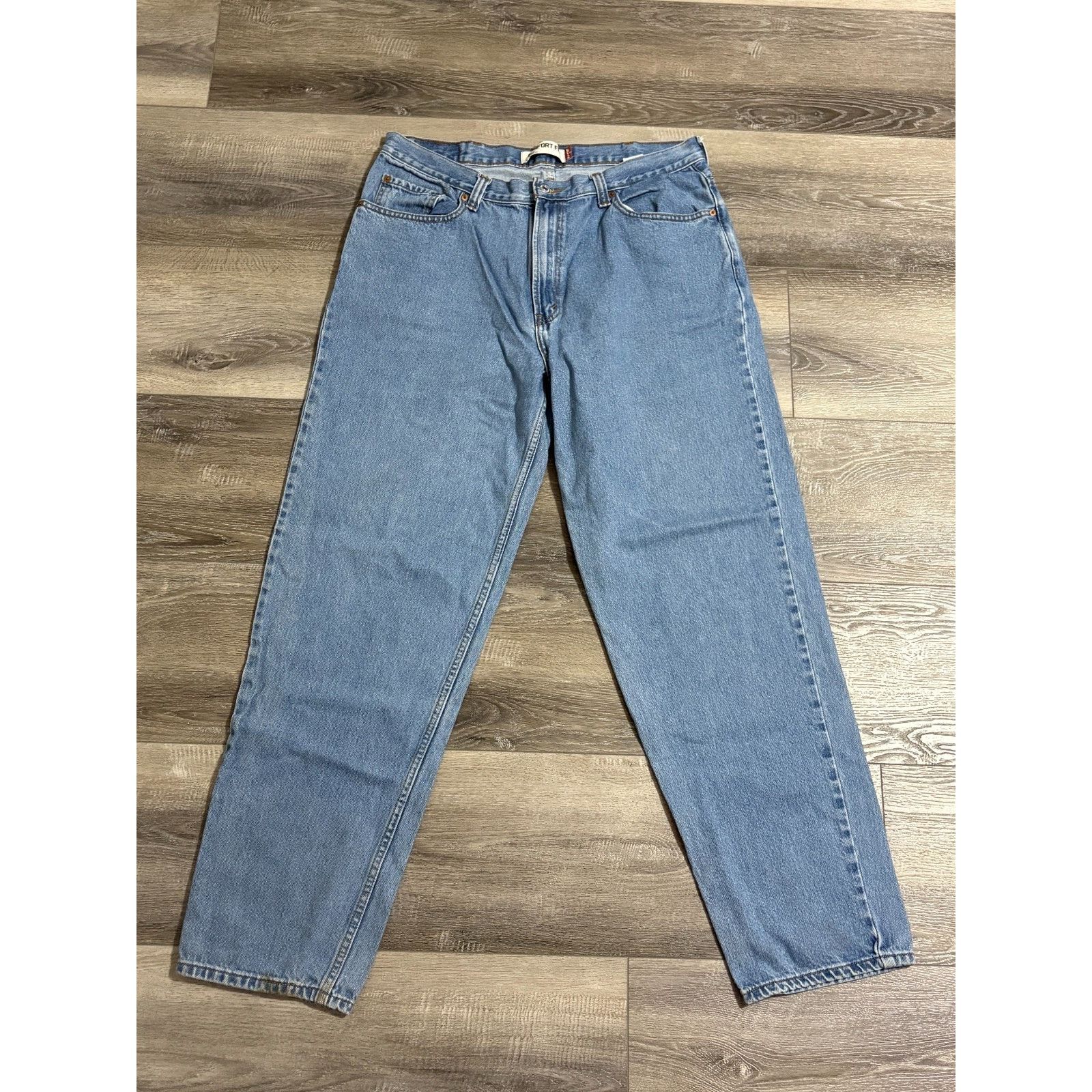Levi's Vintage Levis 560 Comfort Fit Jeans Retro Y2K - Men’s 38x32 Size US 38 / EU 54 - 5 Thumbnail