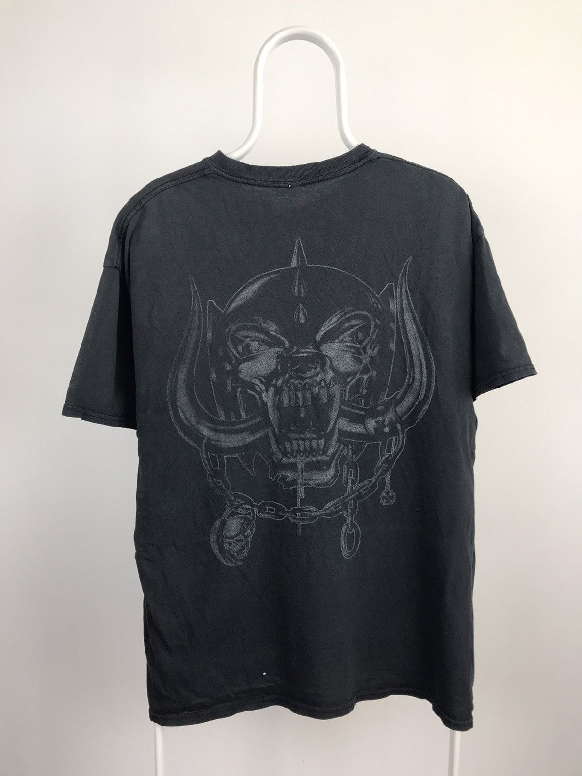 Band Tees Vintage Motörhead Faded Distressed Big Logo Tee Size US XL / EU 56 / 4 - 4 Thumbnail