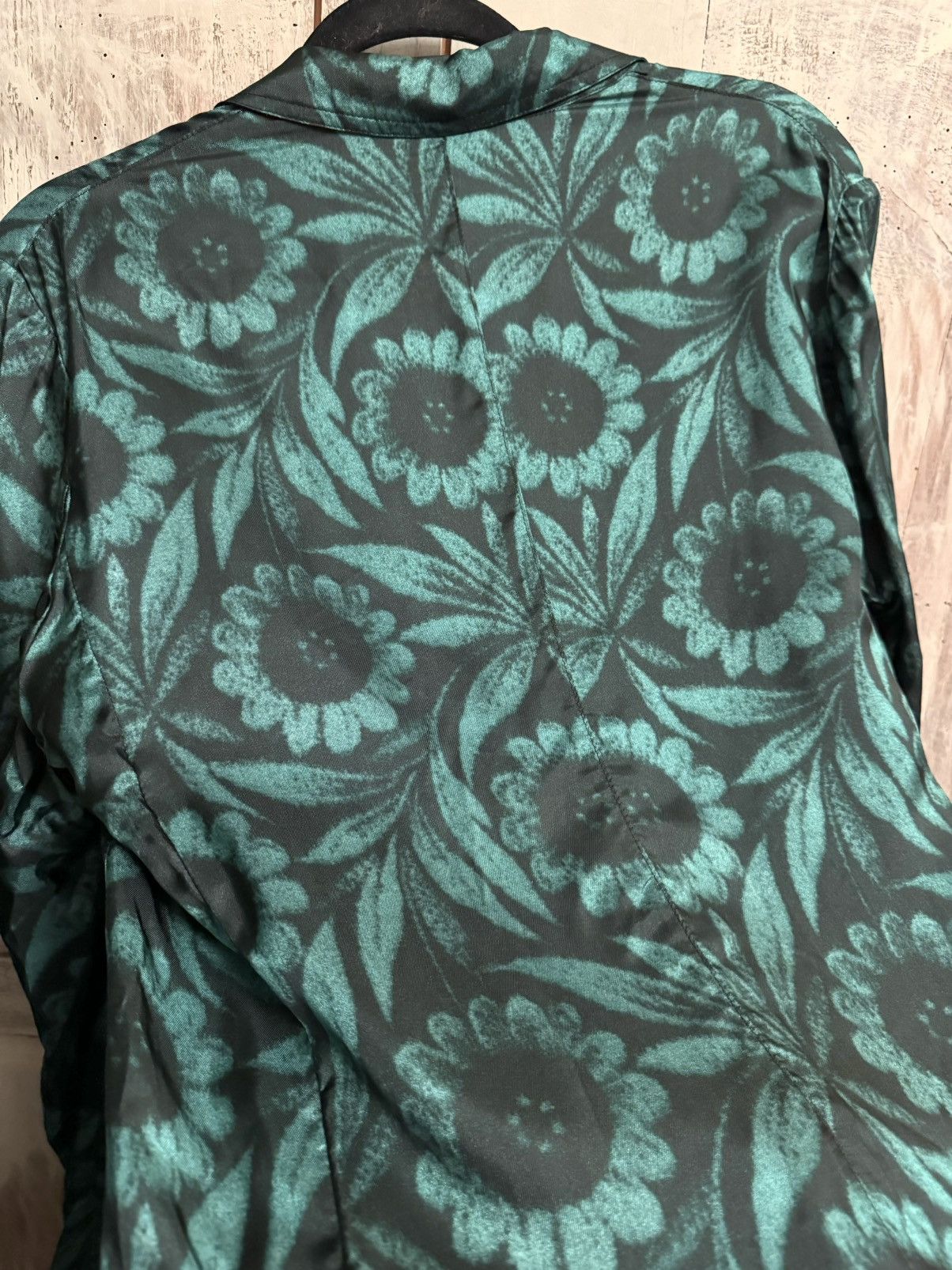 Dries Van Noten dries van noten runway printed blazer jacket 46 Size 46S - 7 Thumbnail