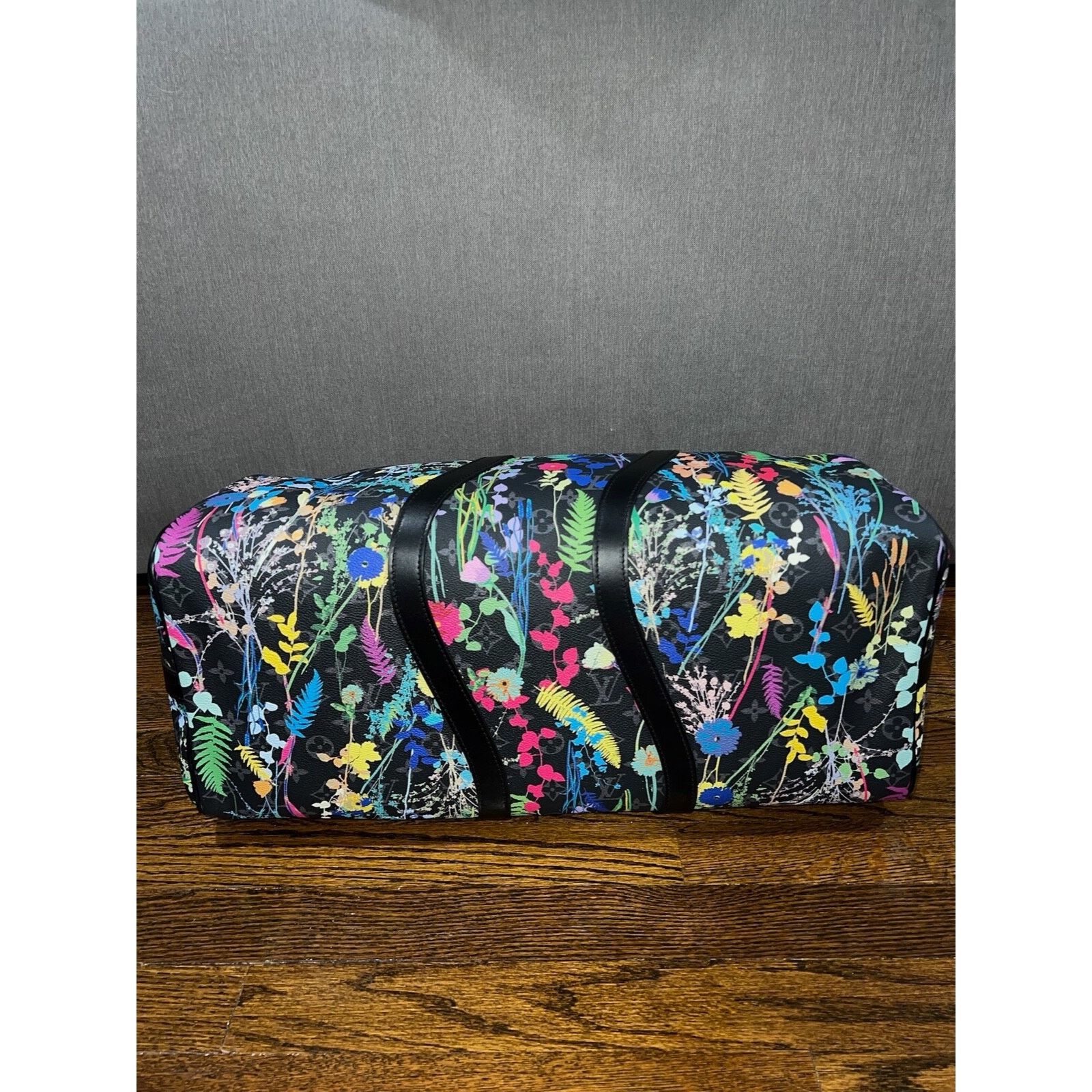 Louis Vuitton Louis Vuitton Keepall Bandouliere Flowers Weekend Travel Bag Size ONE SIZE - 11 Thumbnail