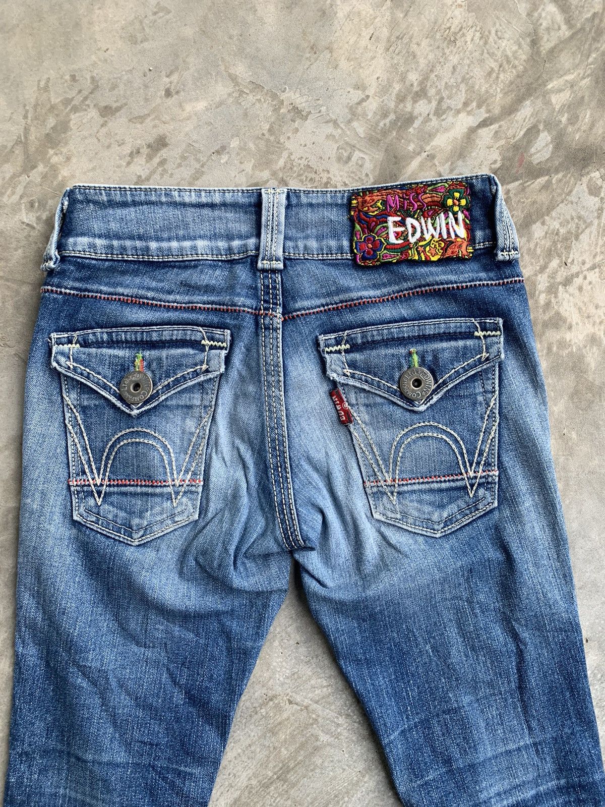 Edwin × Japanese Brand × Vintage Miss Edwin Company LTD Edwin Size 28" / US 6 / IT 42 - 16 Thumbnail