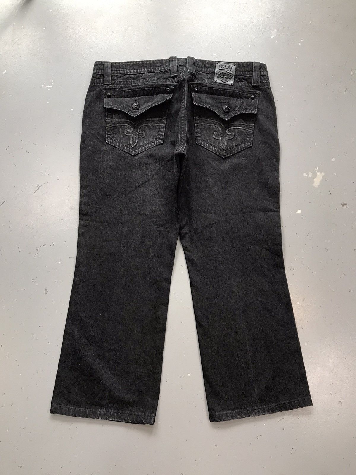 Rock Revival × Vintage Vintage rock revival embroidered denim Size US 44 / EU 60 - 2 Thumbnail